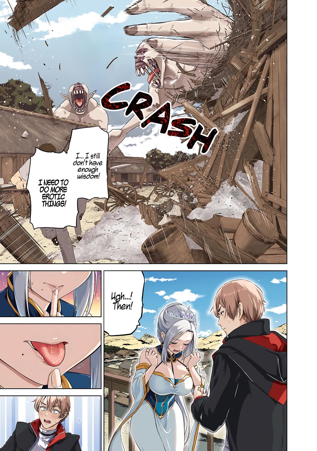 The Otherworldly Harem Hero Chronicles: The Beautiful Warrior Girls Can't Refuse Their Reckless Master Strategist's Outrageous Requests chapter 1 page 5