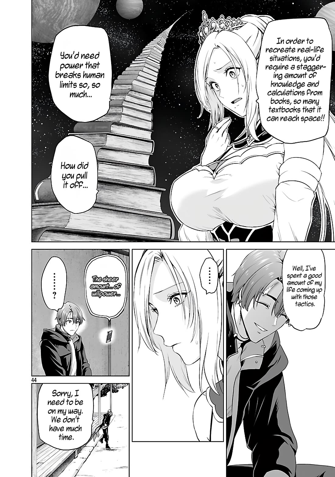 The Otherworldly Harem Hero Chronicles: The Beautiful Warrior Girls Can't Refuse Their Reckless Master Strategist's Outrageous Requests chapter 5.1 page 45