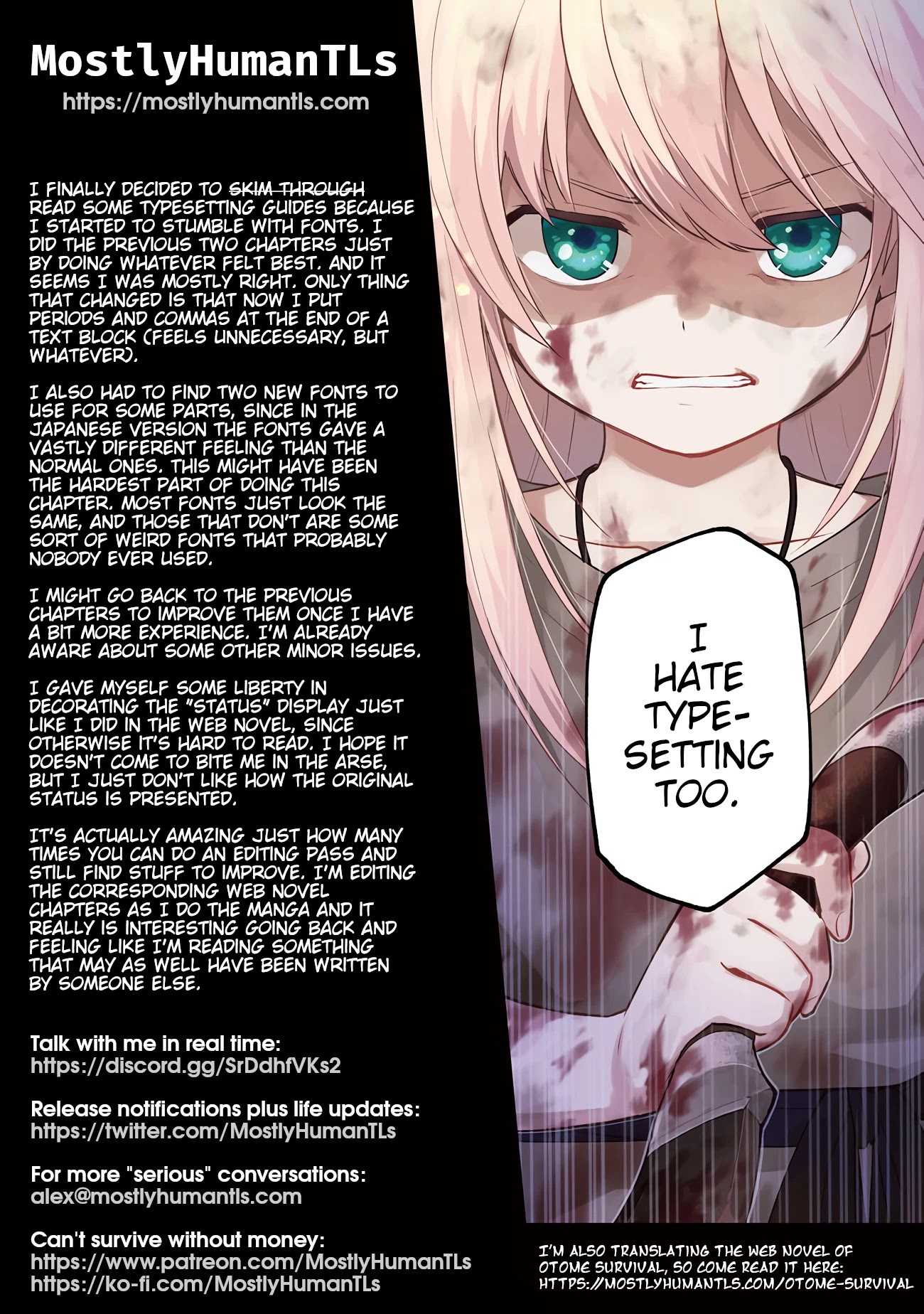 The Otome Heroine's Fight for Survival chapter 3 page 21