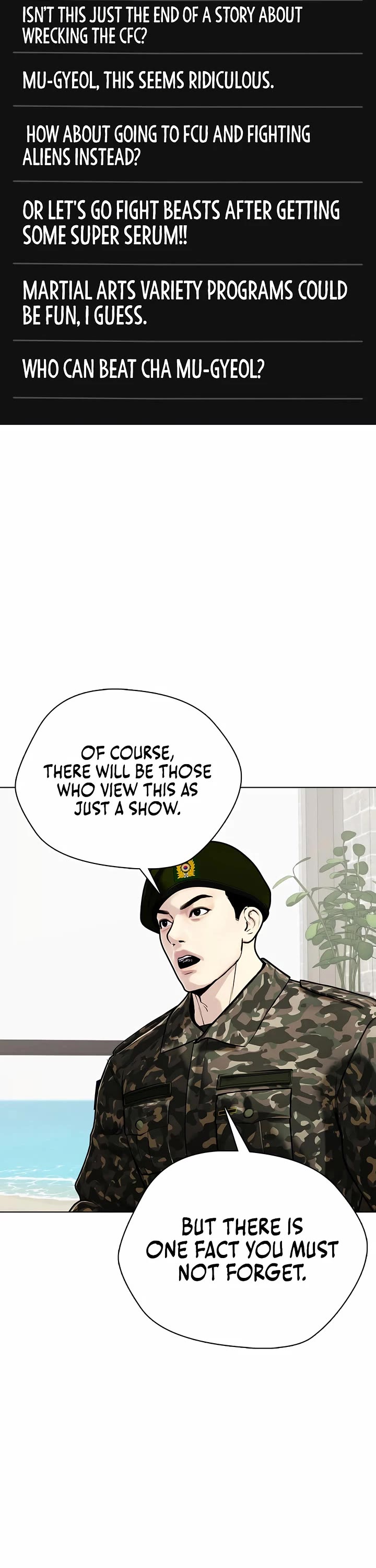 The Outcast Is Too Good At Martial Arts chapter 159 page 3