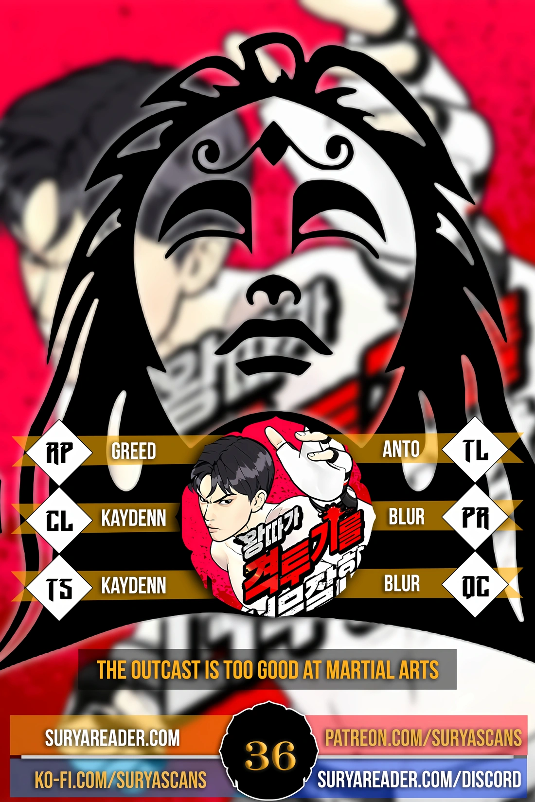 The Outcast Is Too Good At Martial Arts chapter 36 page 1
