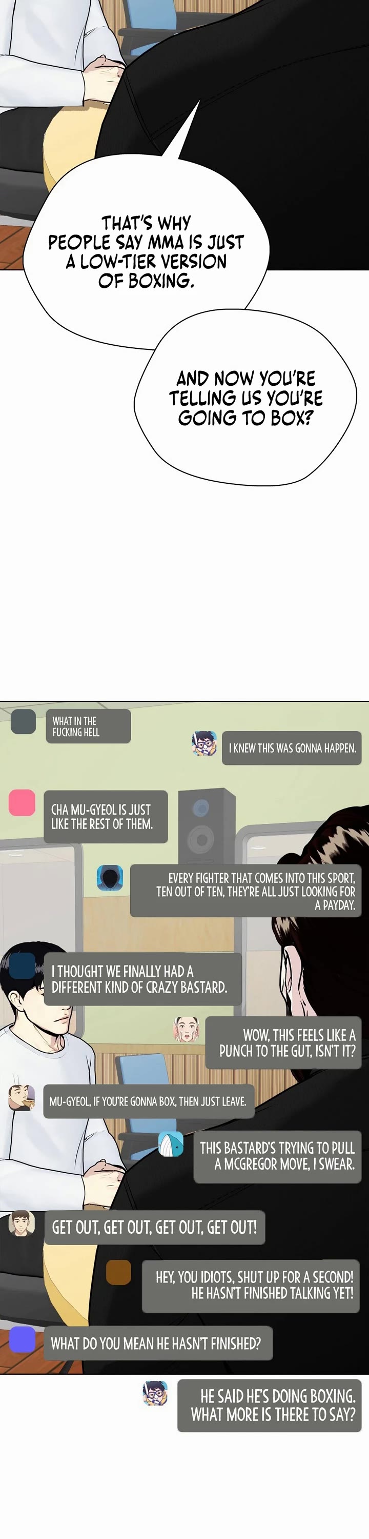 The Outcast Is Too Good At Martial Arts chapter 97 page 34