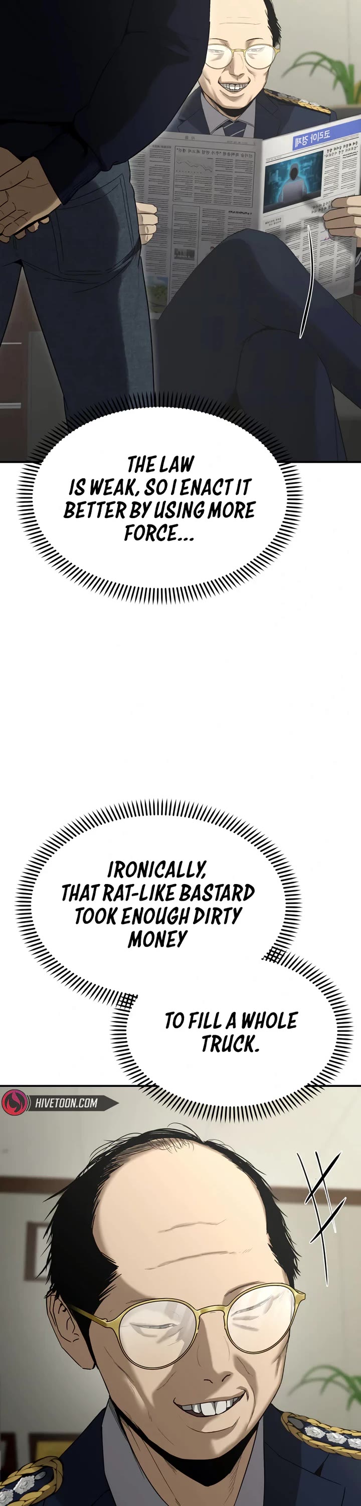 The Overpowered Cop chapter 3 page 45