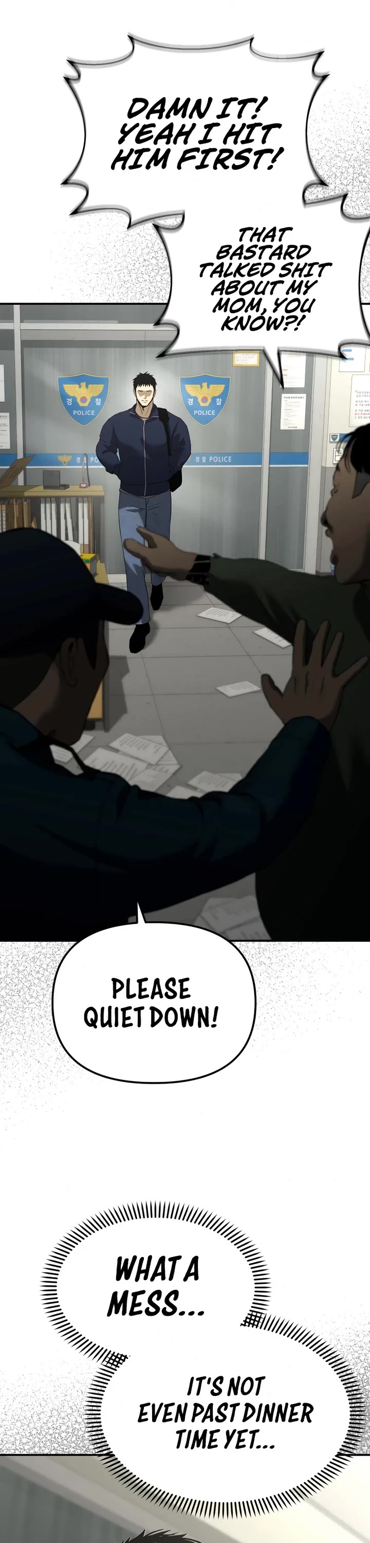 The Overpowered Cop chapter 3 page 54