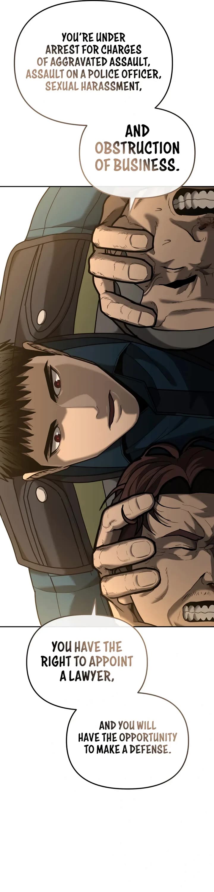 The Overpowered Cop chapter 4 page 34