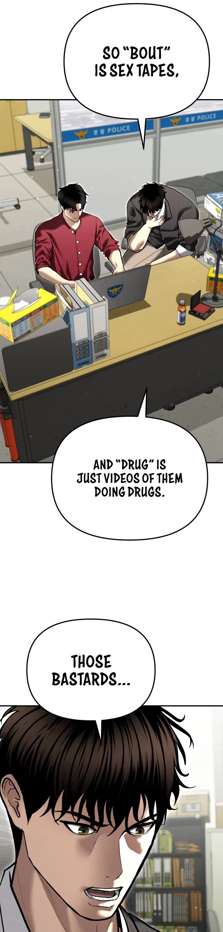 The Overpowered Cop chapter 50 page 58