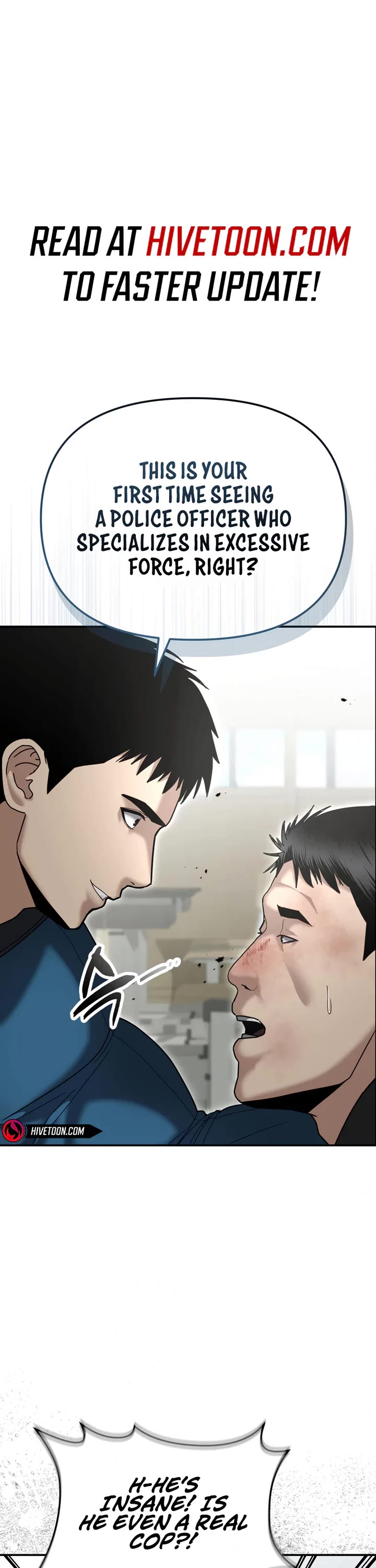 The Overpowered Cop chapter 8 page 1