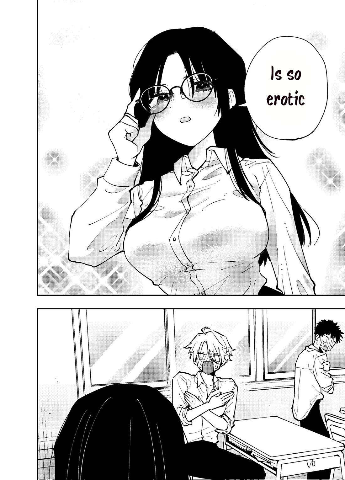 The Person Sitting Next to Me Looking at Me with Perverted Eyes chapter 1 page 4