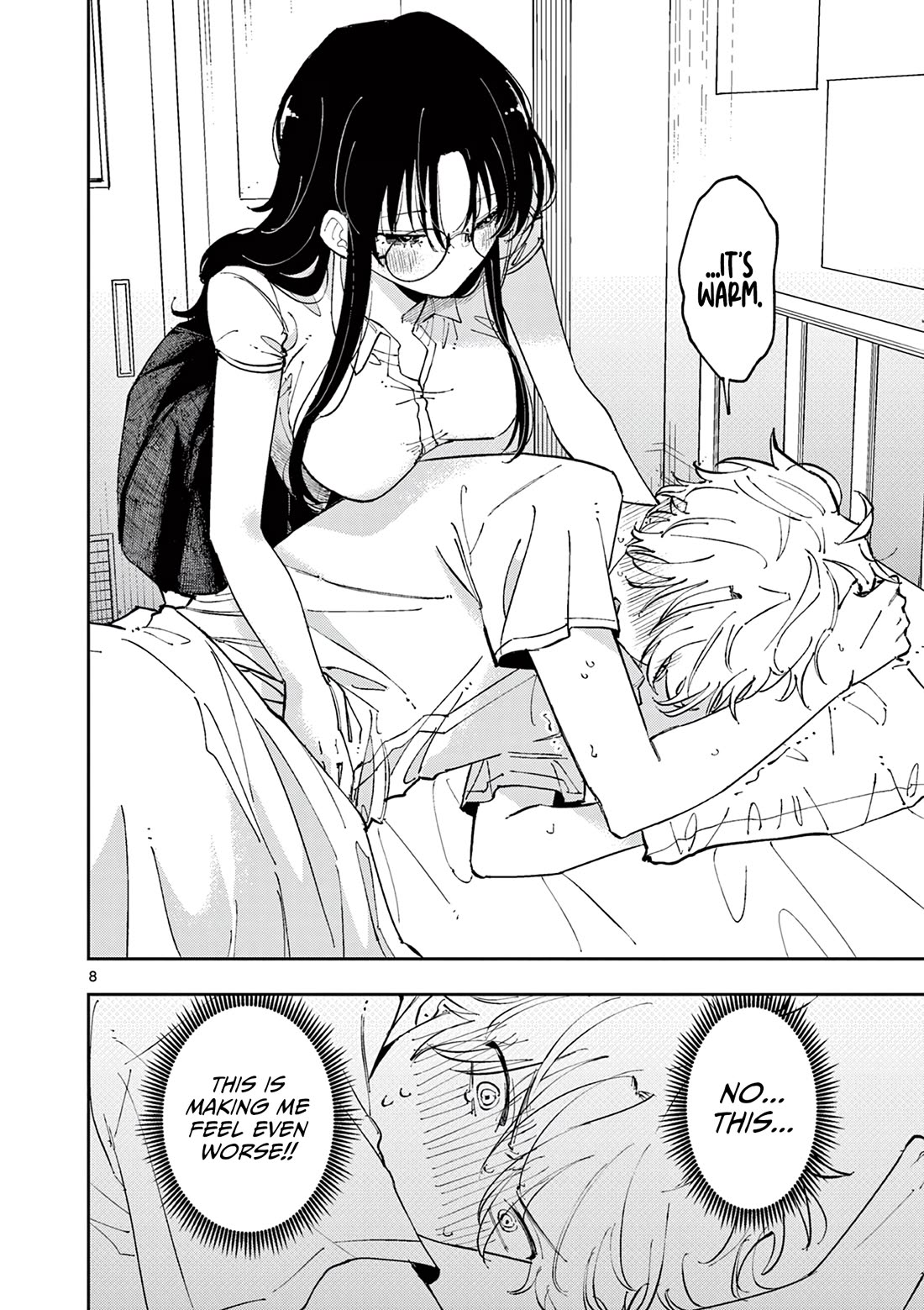 The Person Sitting Next to Me Looking at Me with Perverted Eyes chapter 10 page 8