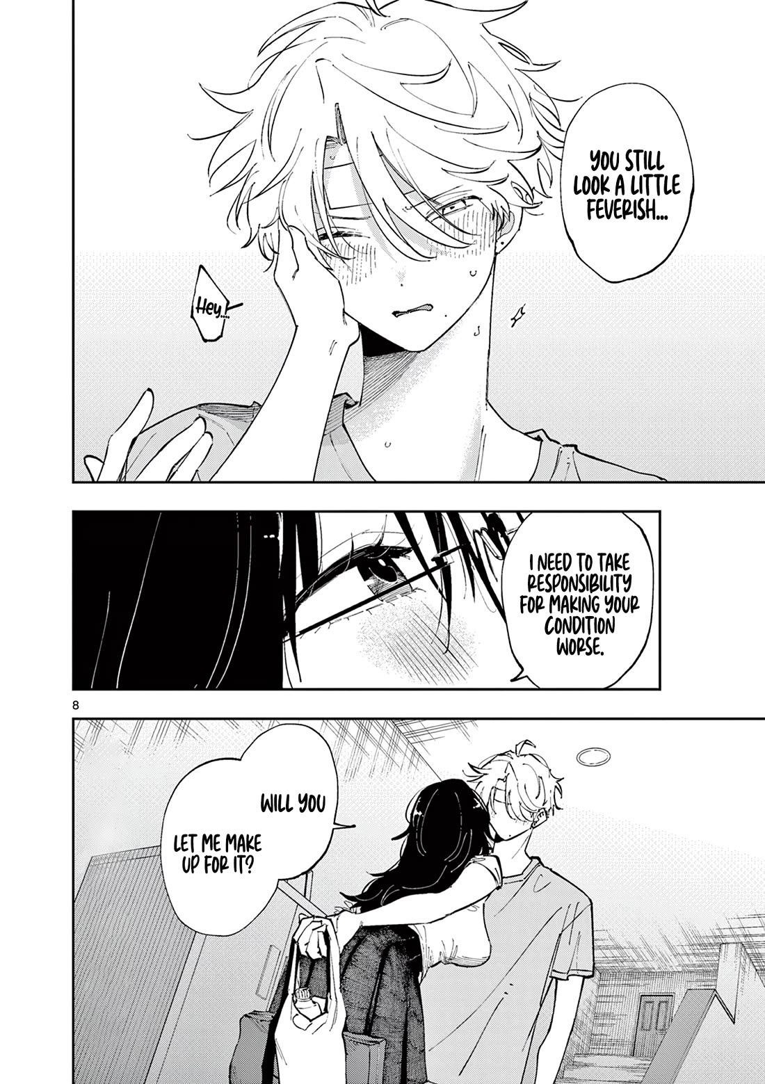 The Person Sitting Next to Me Looking at Me with Perverted Eyes chapter 11 page 8