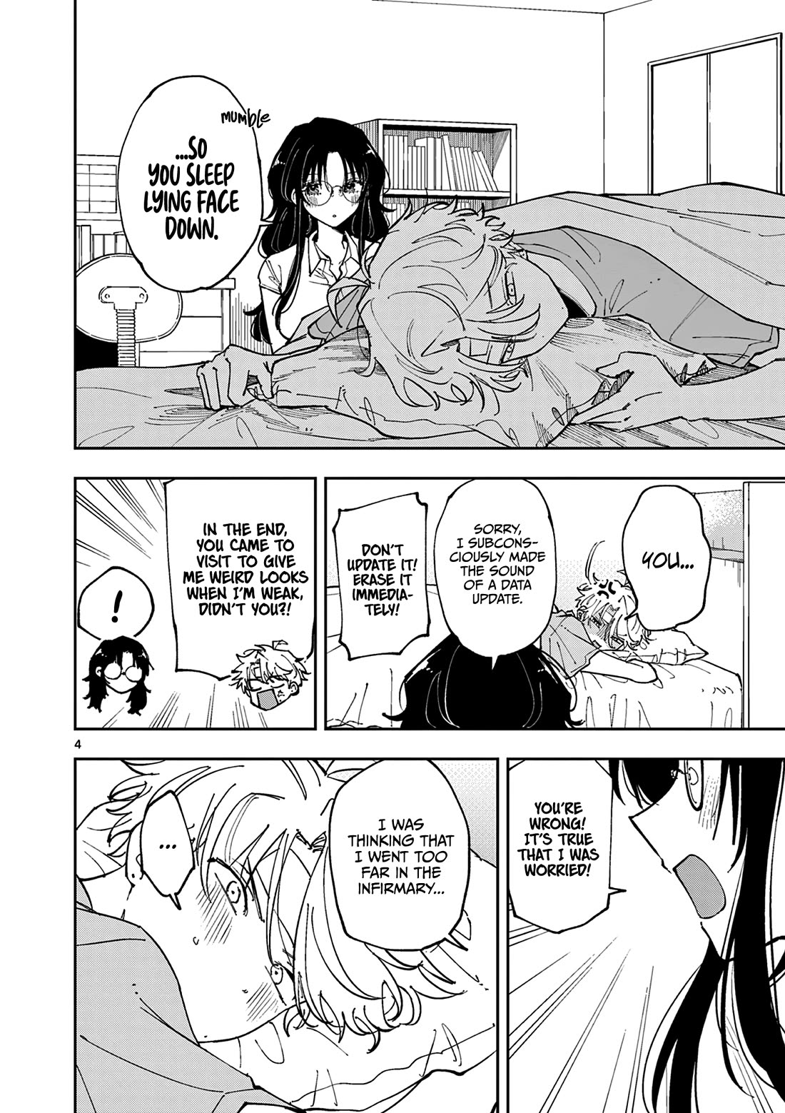 The Person Sitting Next to Me Looking at Me with Perverted Eyes chapter 12 page 4