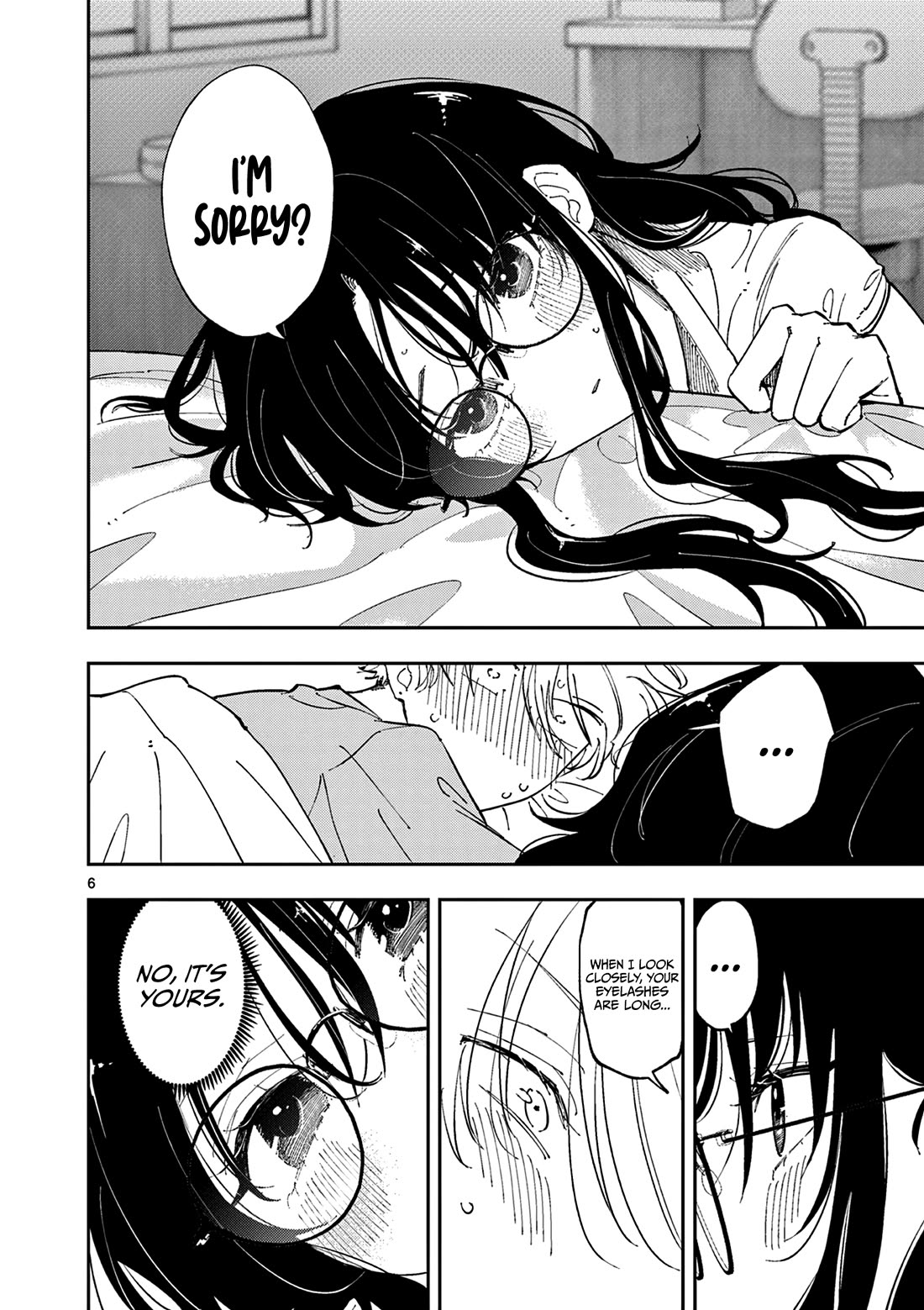 The Person Sitting Next to Me Looking at Me with Perverted Eyes chapter 12 page 6