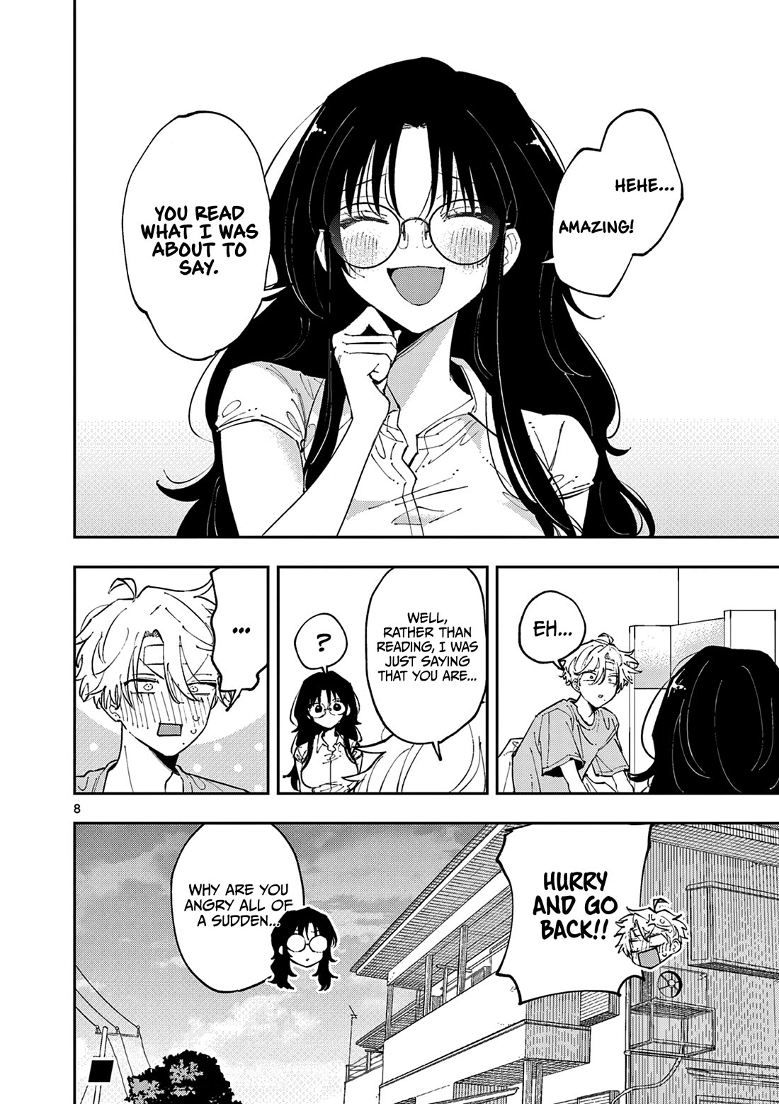 The Person Sitting Next to Me Looking at Me with Perverted Eyes chapter 12 page 8