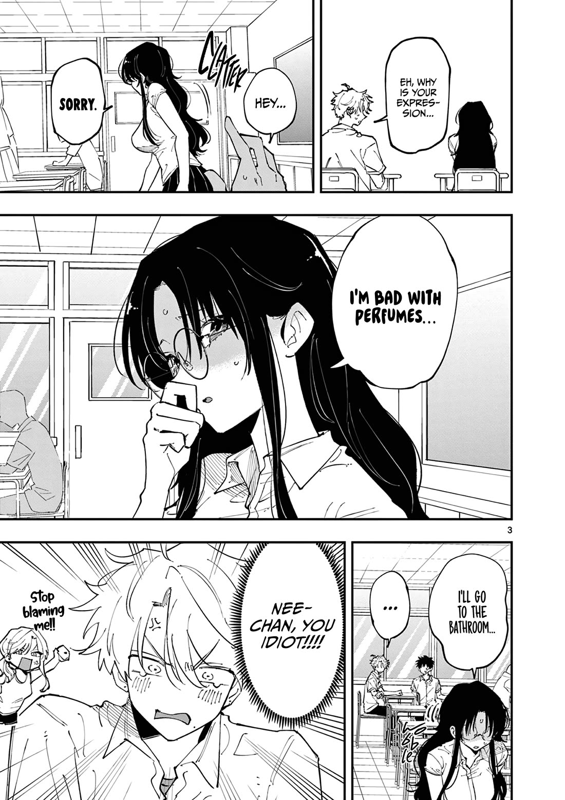 The Person Sitting Next to Me Looking at Me with Perverted Eyes chapter 13 page 3