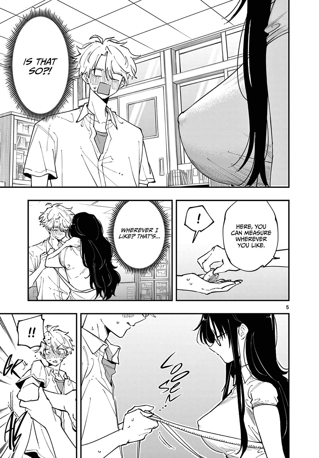 The Person Sitting Next to Me Looking at Me with Perverted Eyes chapter 14 page 5