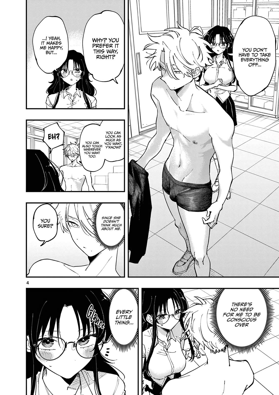 The Person Sitting Next to Me Looking at Me with Perverted Eyes chapter 15 page 4