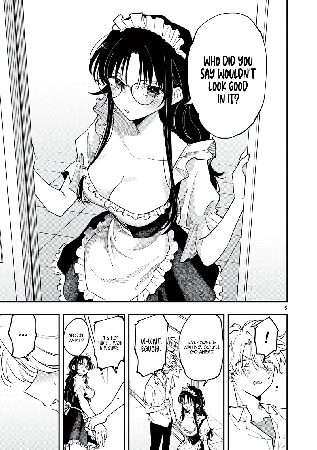 The Person Sitting Next to Me Looking at Me with Perverted Eyes chapter 16 page 5