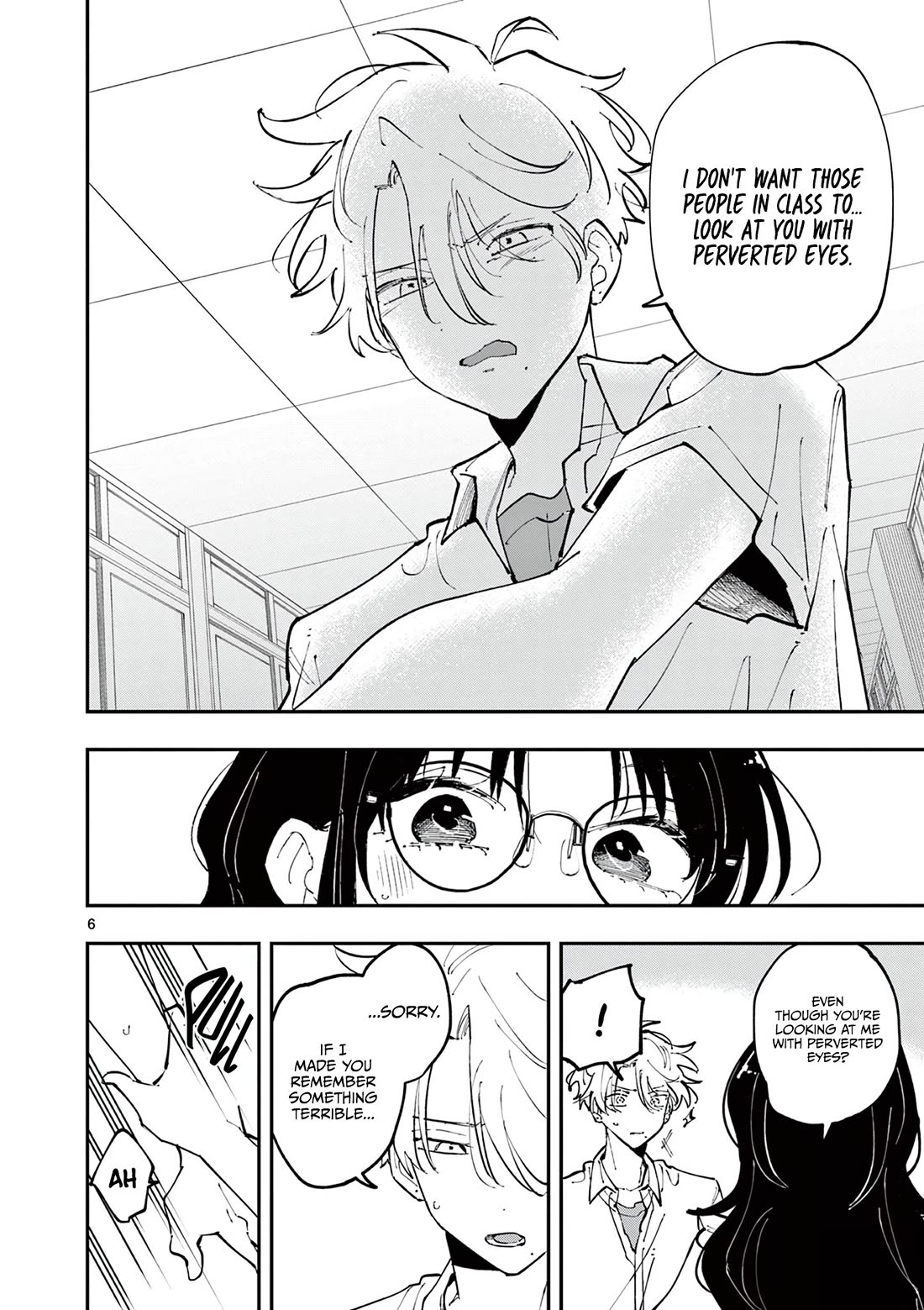 The Person Sitting Next to Me Looking at Me with Perverted Eyes chapter 16 page 6