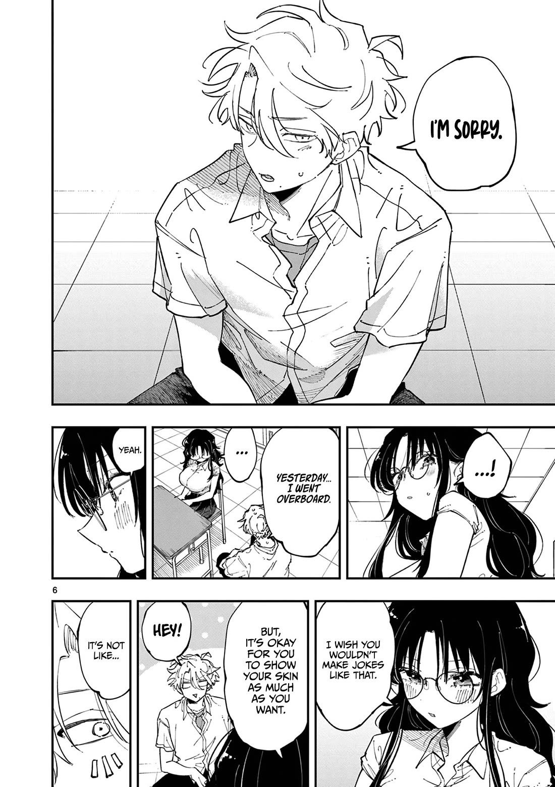 The Person Sitting Next to Me Looking at Me with Perverted Eyes chapter 18 page 6