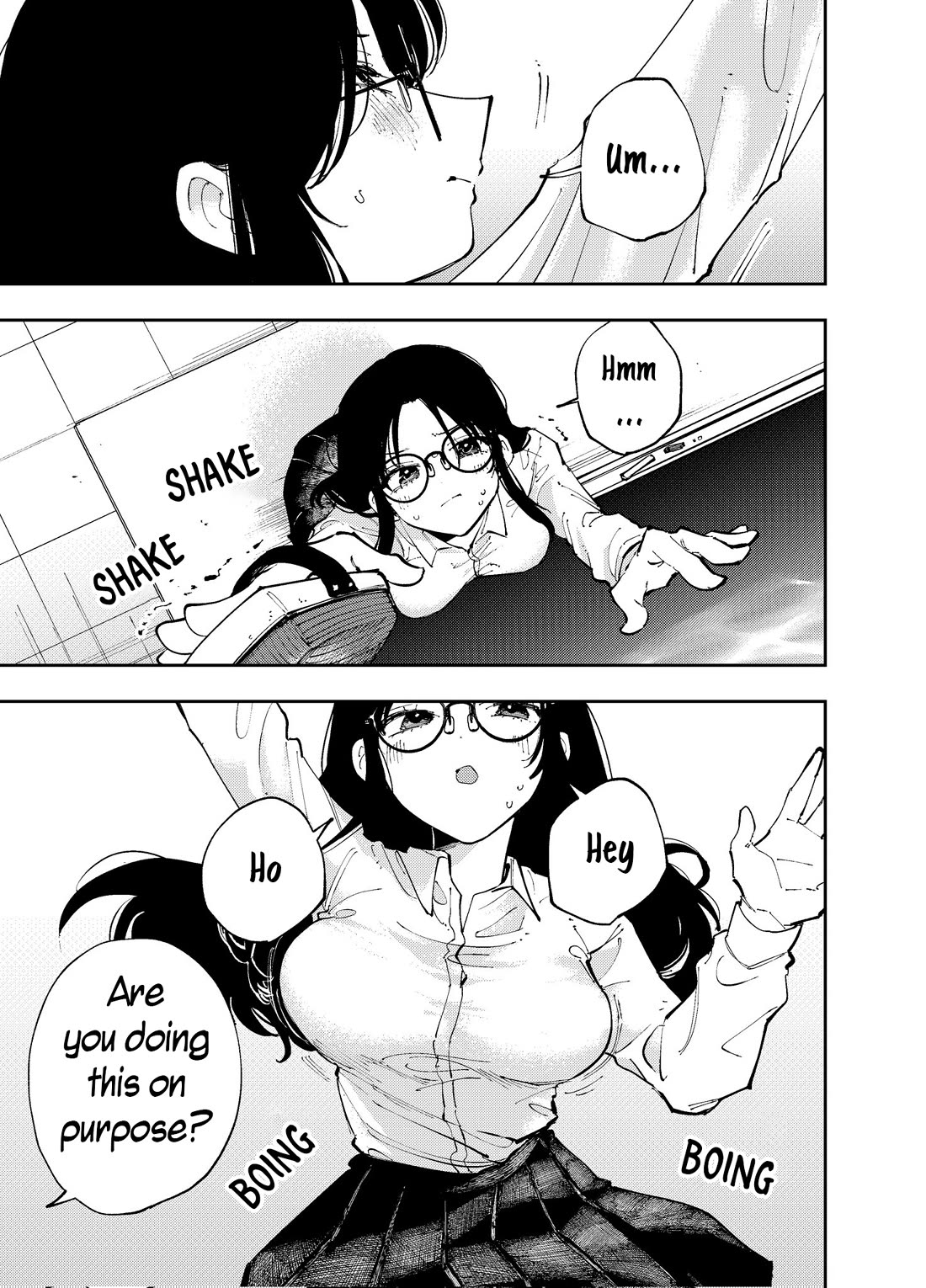 The Person Sitting Next to Me Looking at Me with Perverted Eyes chapter 2 page 1