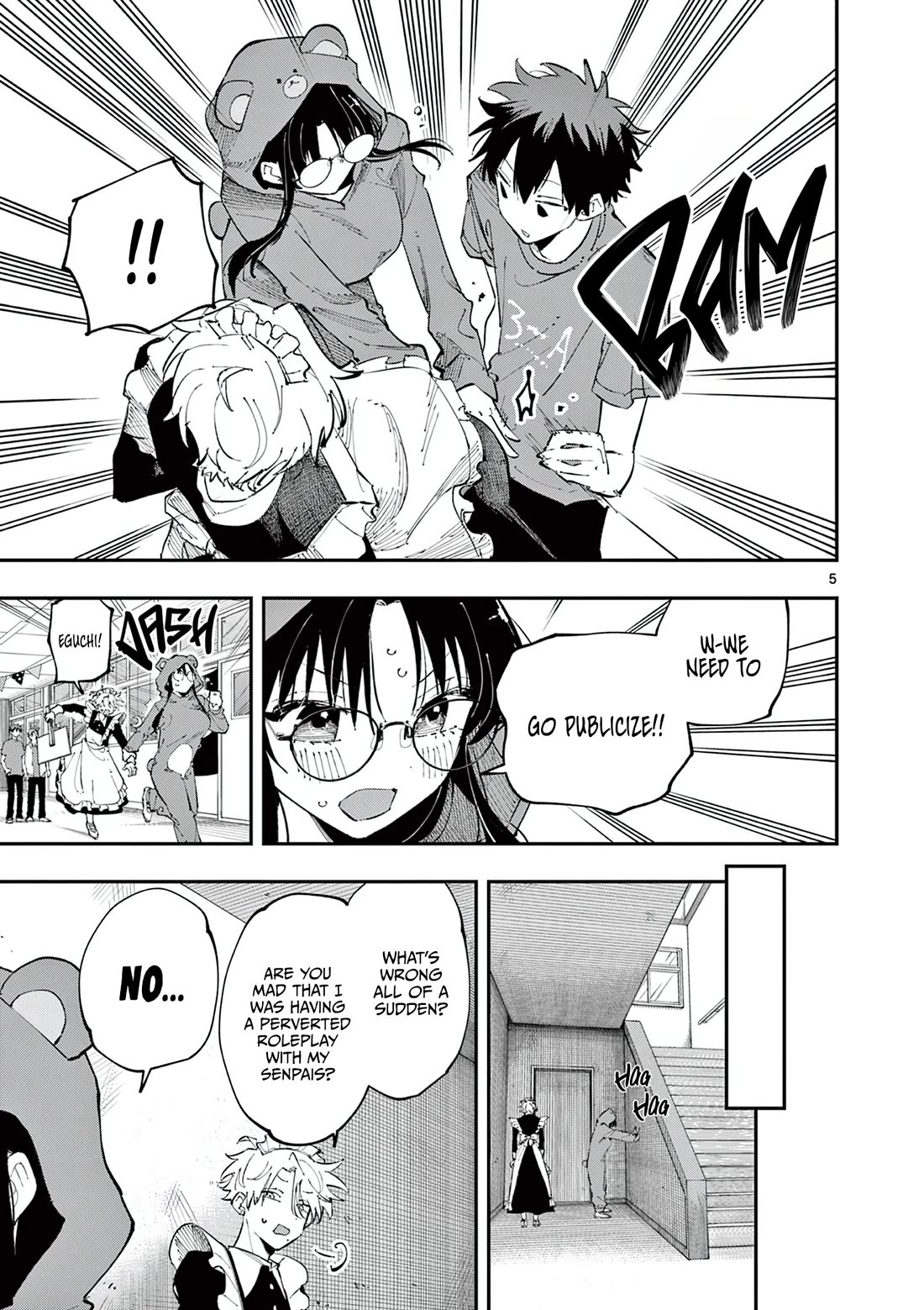 The Person Sitting Next to Me Looking at Me with Perverted Eyes chapter 22 page 5