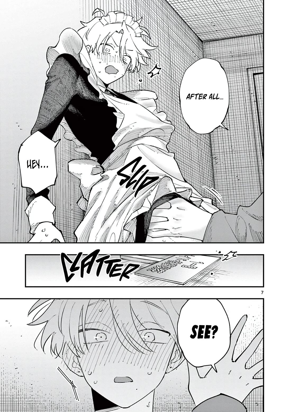 The Person Sitting Next to Me Looking at Me with Perverted Eyes chapter 22 page 7