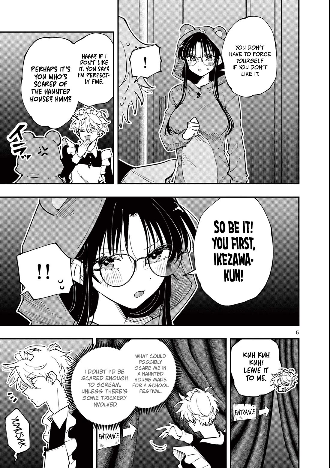 The Person Sitting Next to Me Looking at Me with Perverted Eyes chapter 24 page 5