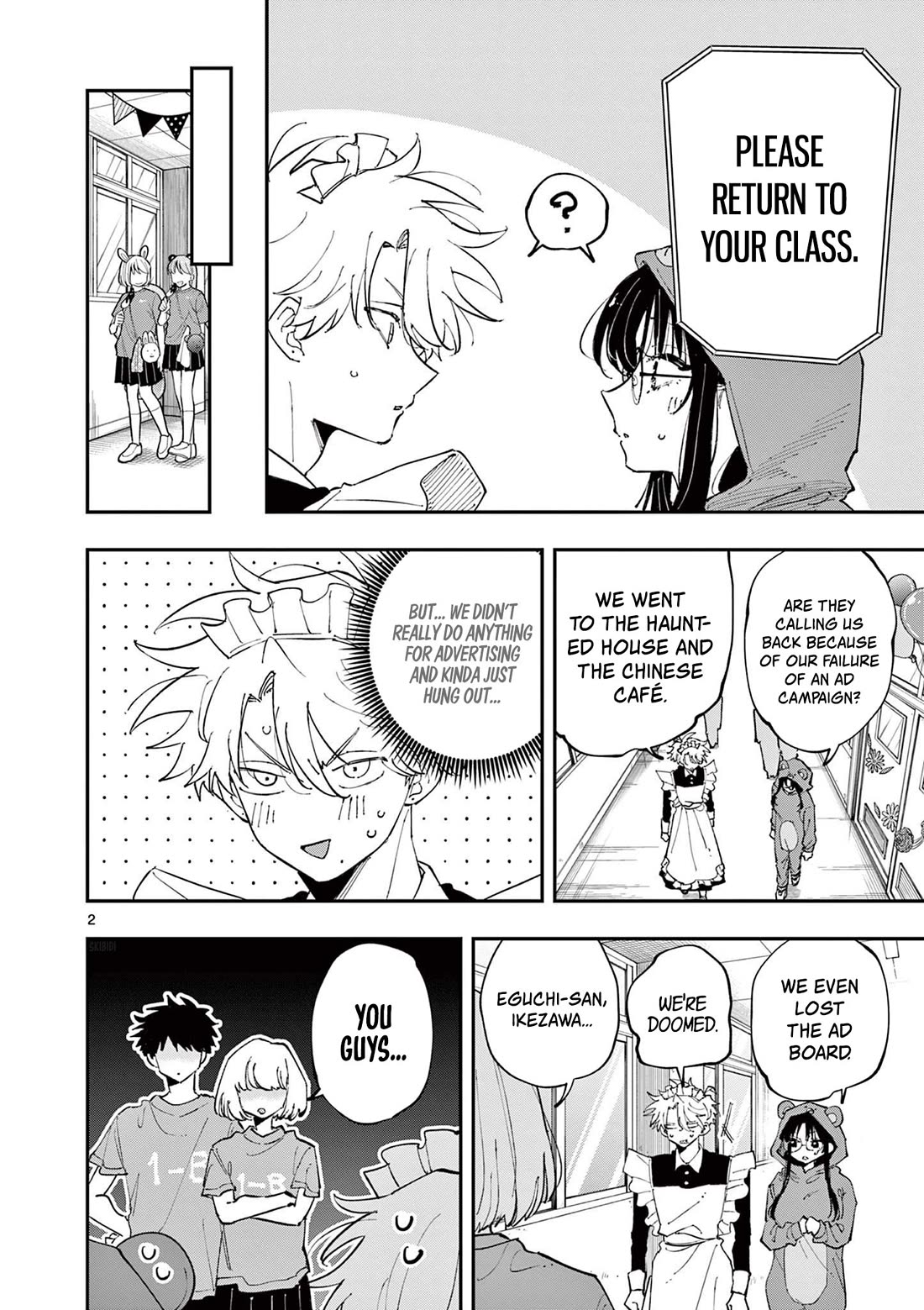 The Person Sitting Next to Me Looking at Me with Perverted Eyes chapter 30 page 2