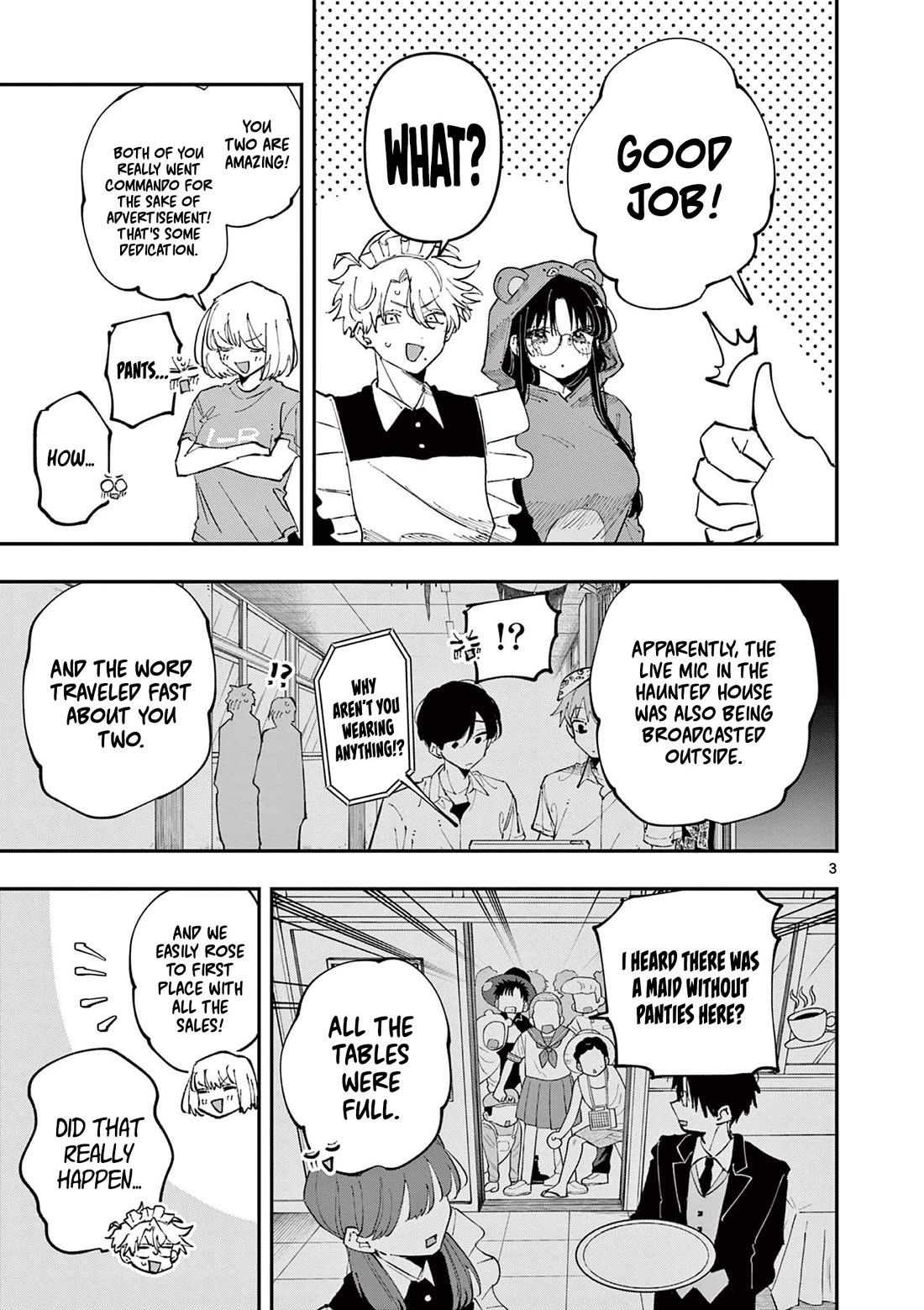 The Person Sitting Next to Me Looking at Me with Perverted Eyes chapter 30 page 3