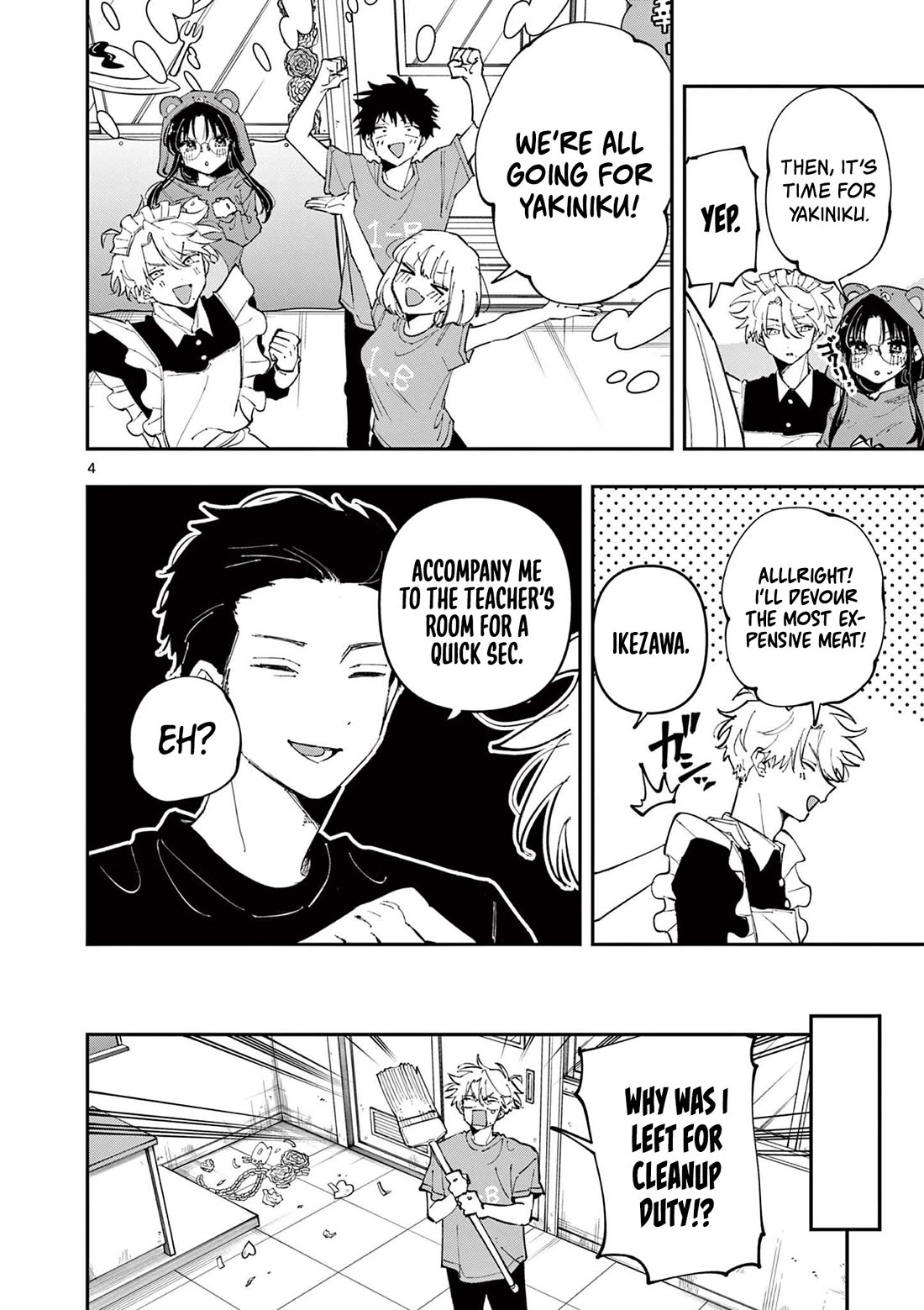 The Person Sitting Next to Me Looking at Me with Perverted Eyes chapter 30 page 4