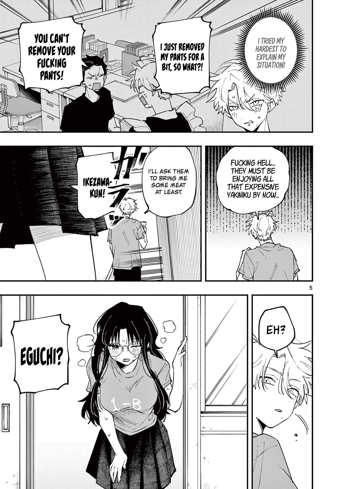 The Person Sitting Next to Me Looking at Me with Perverted Eyes chapter 30 page 5