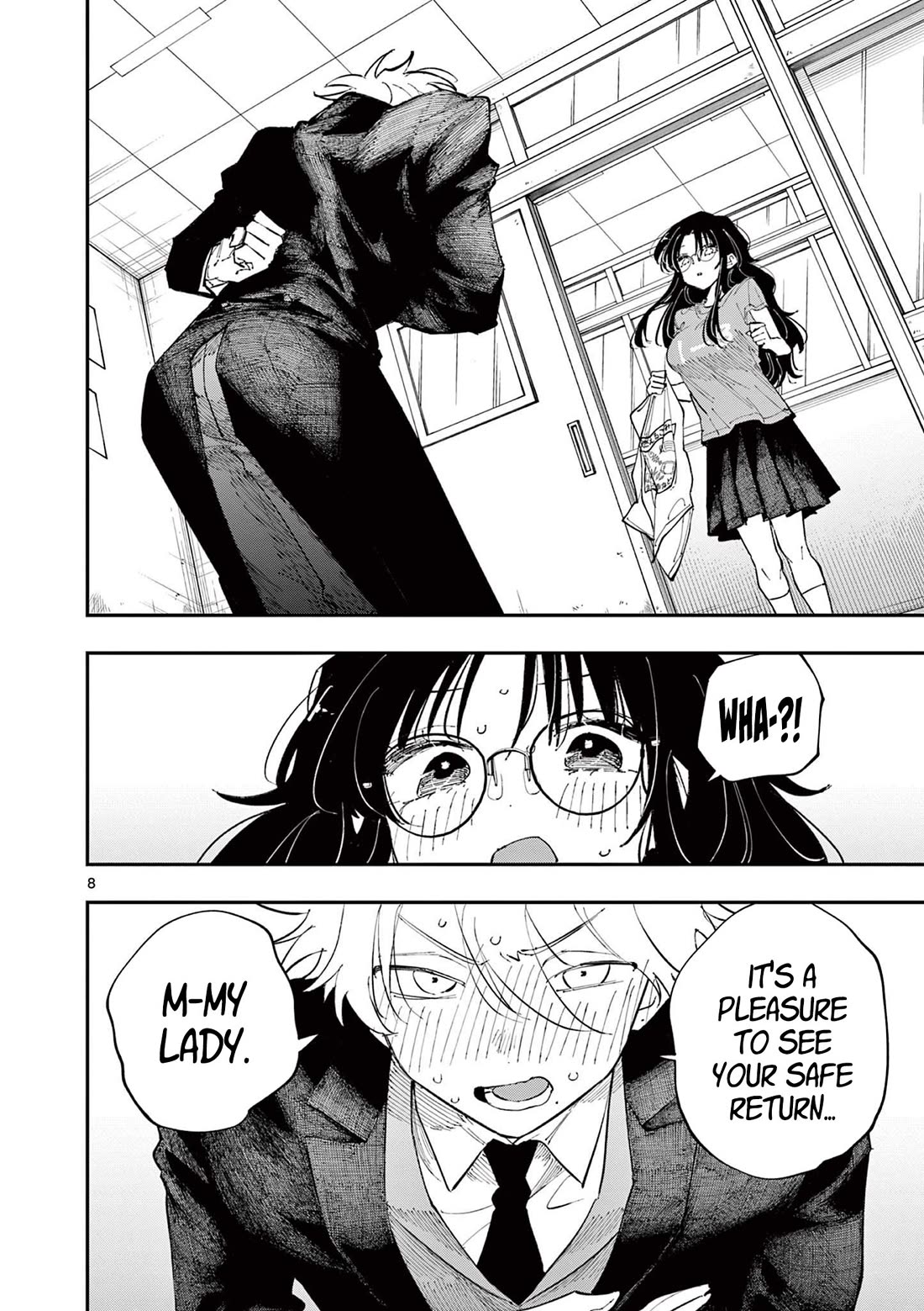 The Person Sitting Next to Me Looking at Me with Perverted Eyes chapter 30 page 8