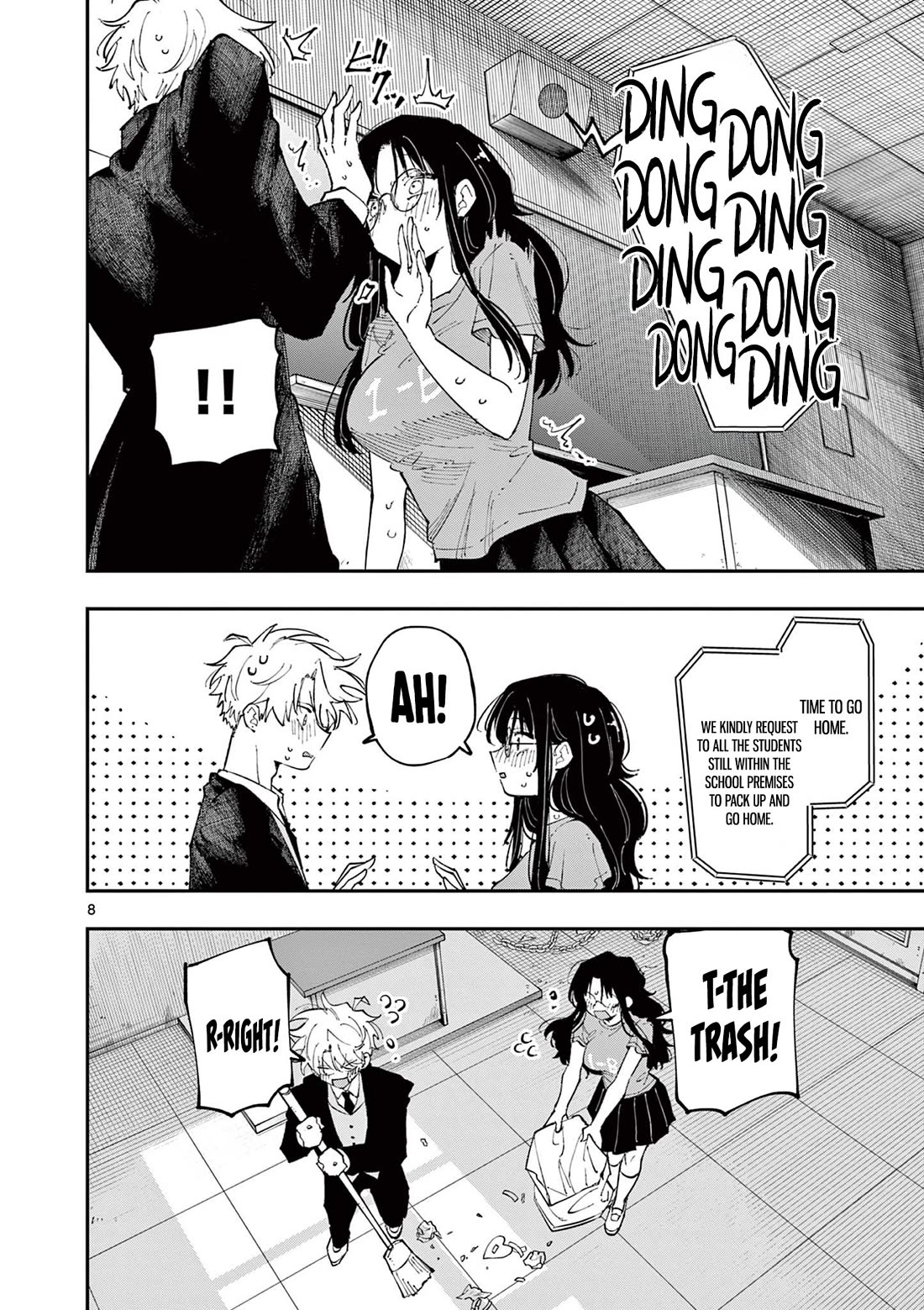 The Person Sitting Next to Me Looking at Me with Perverted Eyes chapter 31 page 8