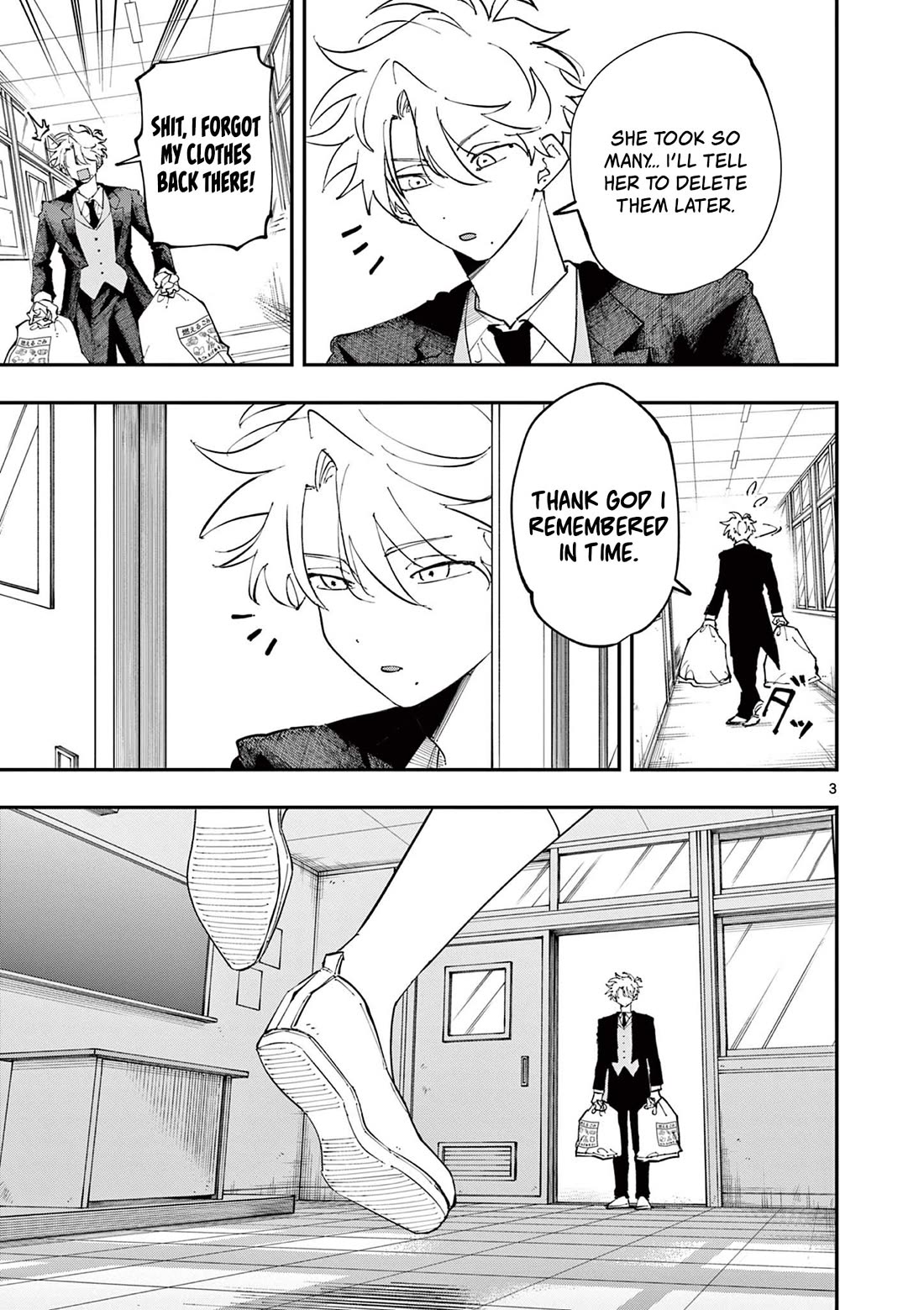 The Person Sitting Next to Me Looking at Me with Perverted Eyes chapter 32 page 3