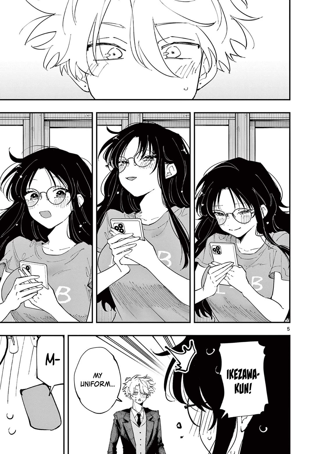 The Person Sitting Next to Me Looking at Me with Perverted Eyes chapter 32 page 5