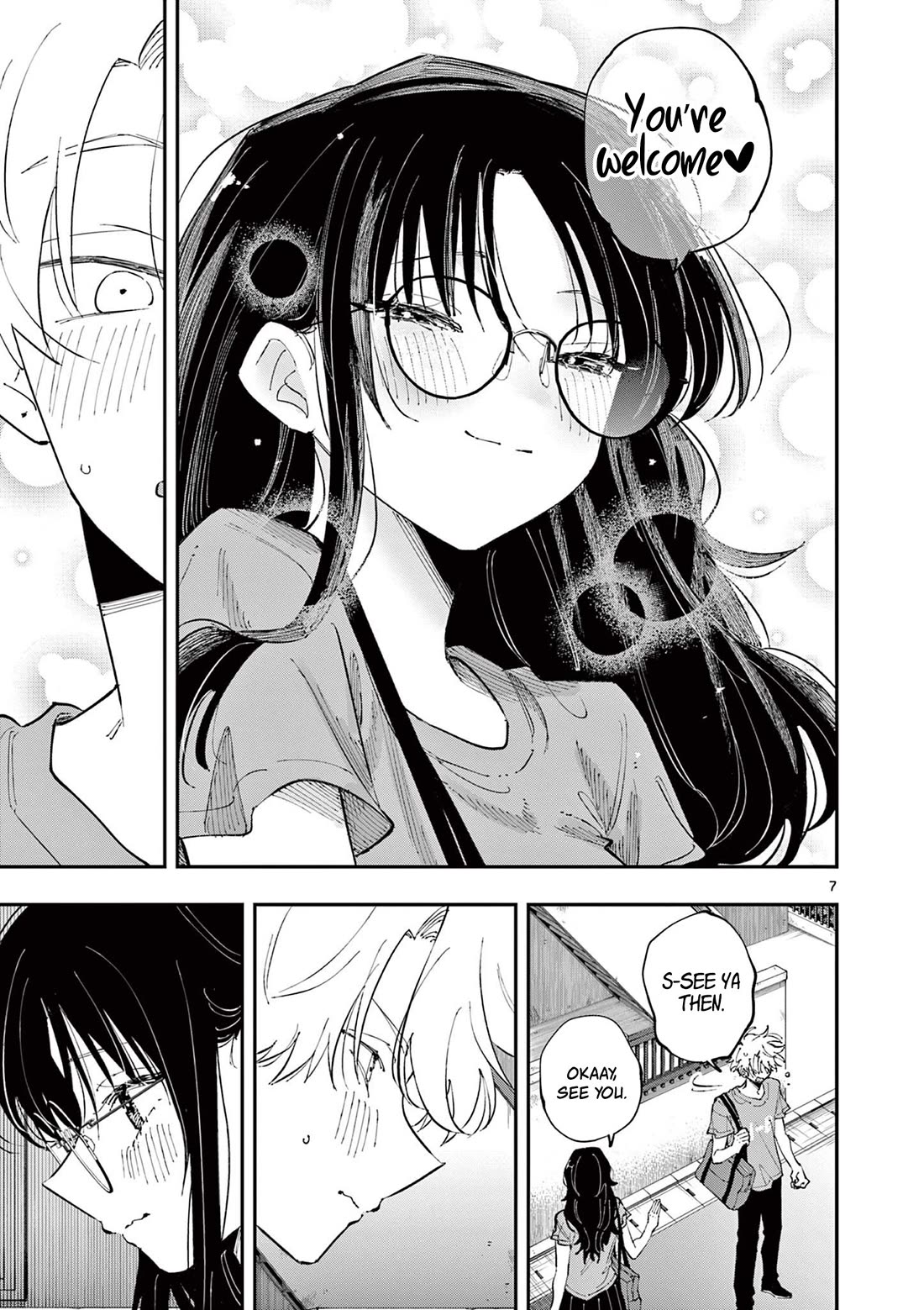 The Person Sitting Next to Me Looking at Me with Perverted Eyes chapter 34 page 7