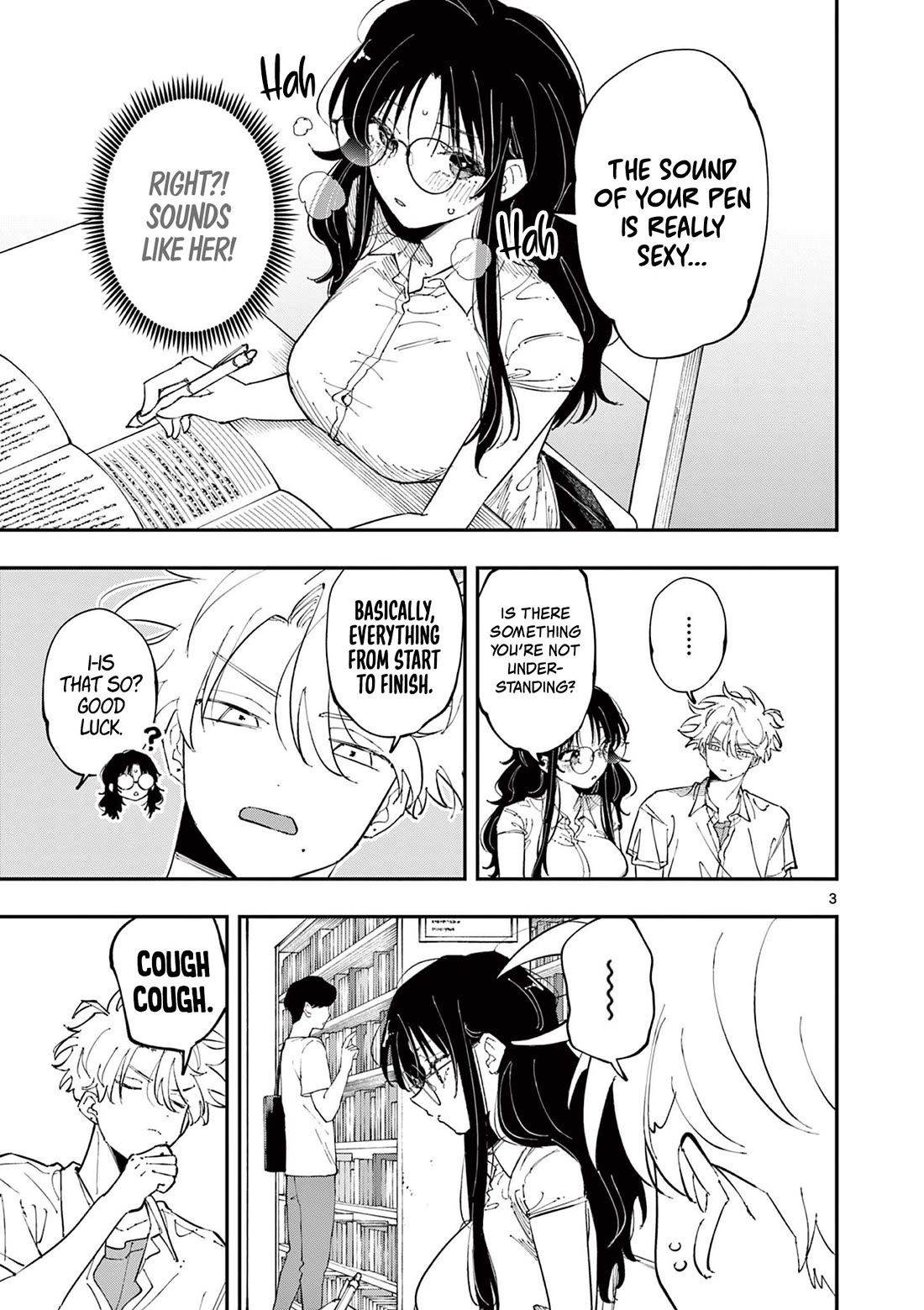 The Person Sitting Next to Me Looking at Me with Perverted Eyes chapter 36 page 3