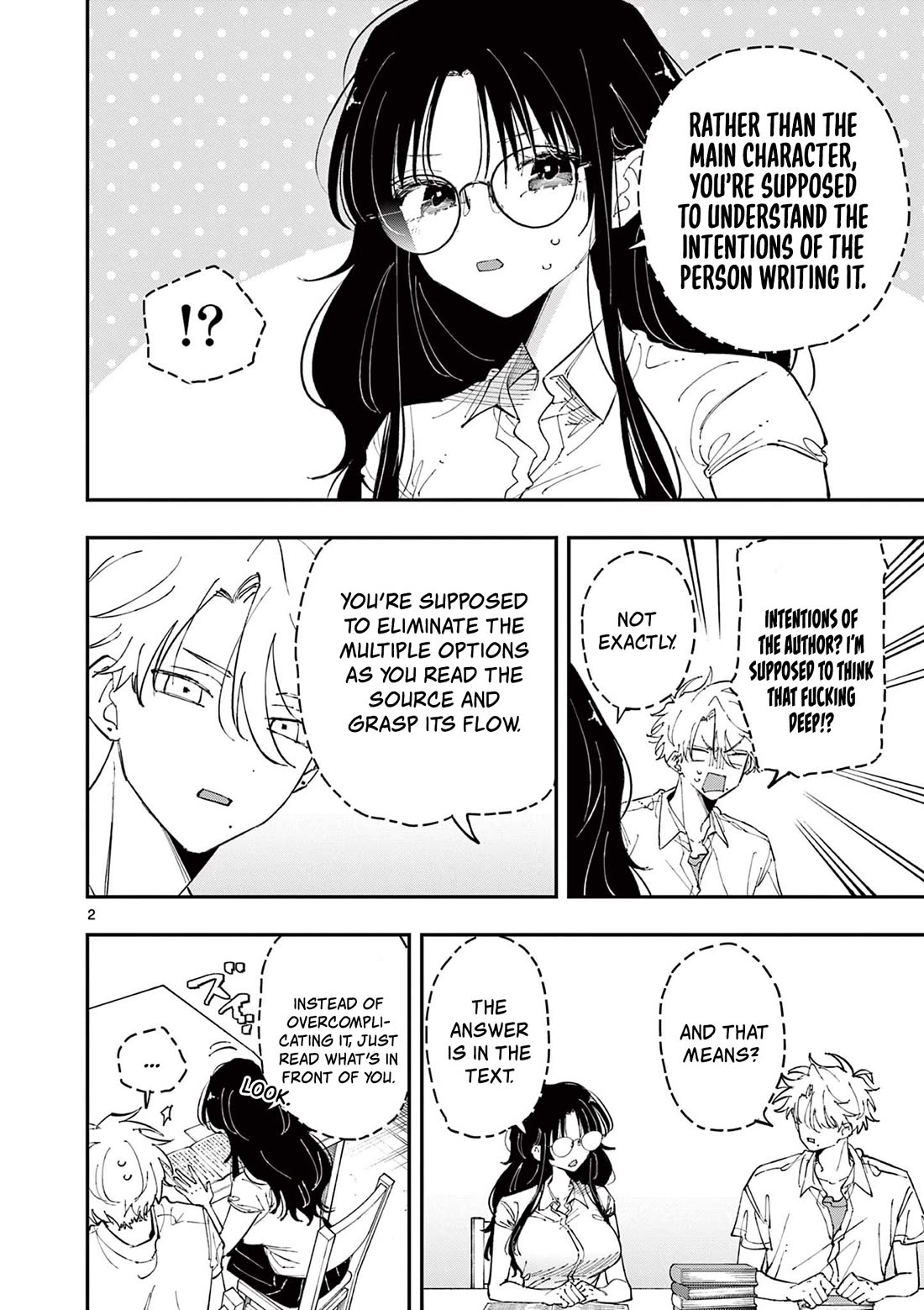 The Person Sitting Next to Me Looking at Me with Perverted Eyes chapter 38 page 2