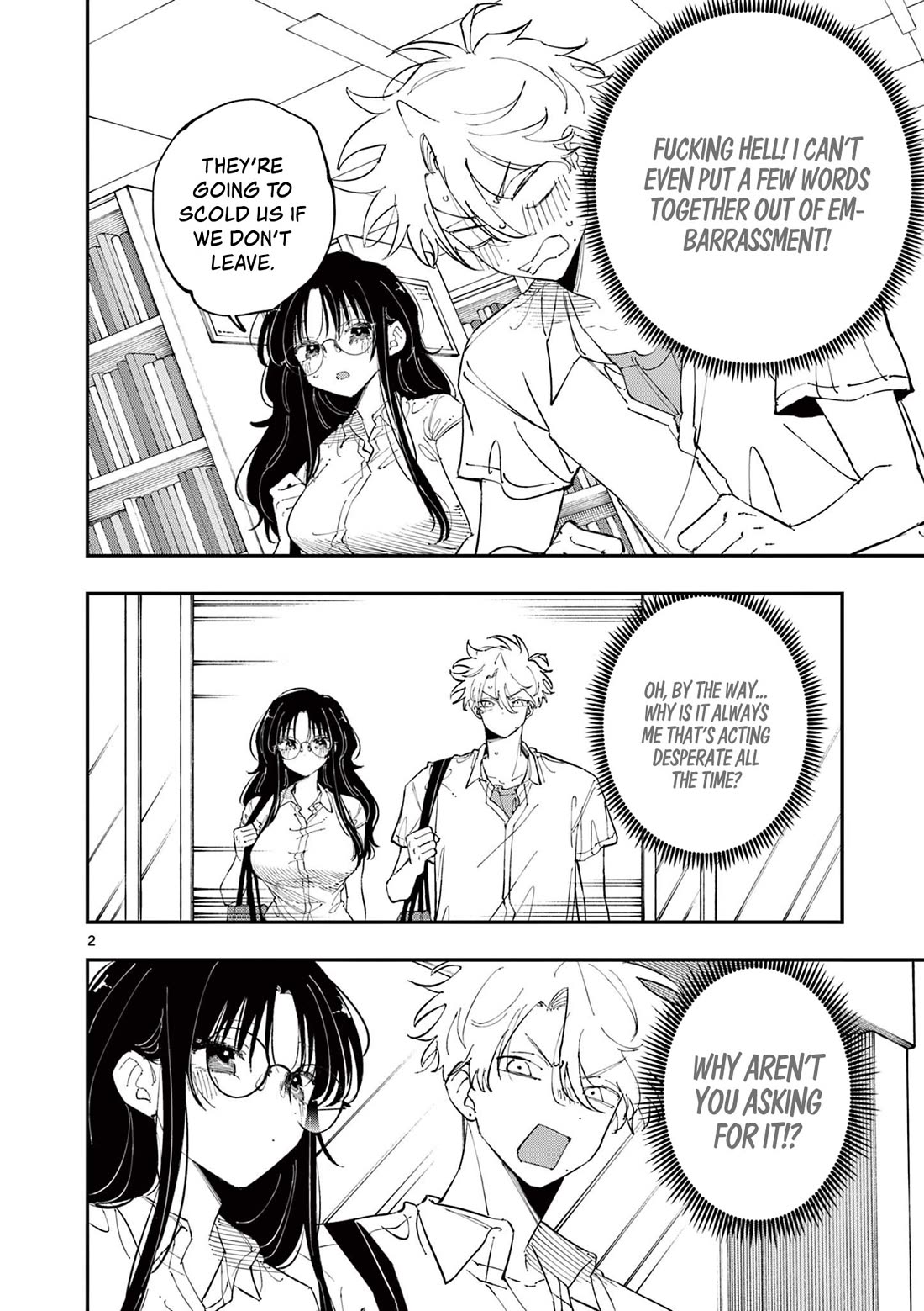 The Person Sitting Next to Me Looking at Me with Perverted Eyes chapter 39 page 2