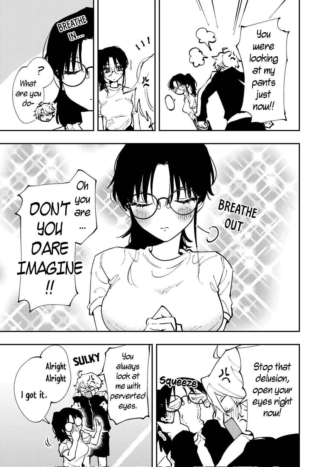 The Person Sitting Next to Me Looking at Me with Perverted Eyes chapter 4 page 3