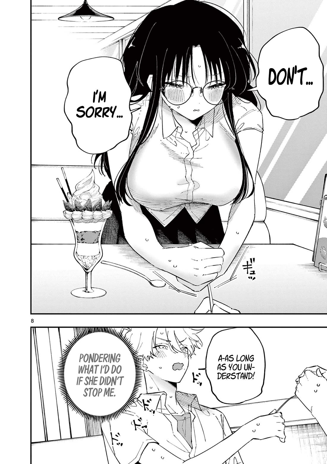 The Person Sitting Next to Me Looking at Me with Perverted Eyes chapter 40 page 8