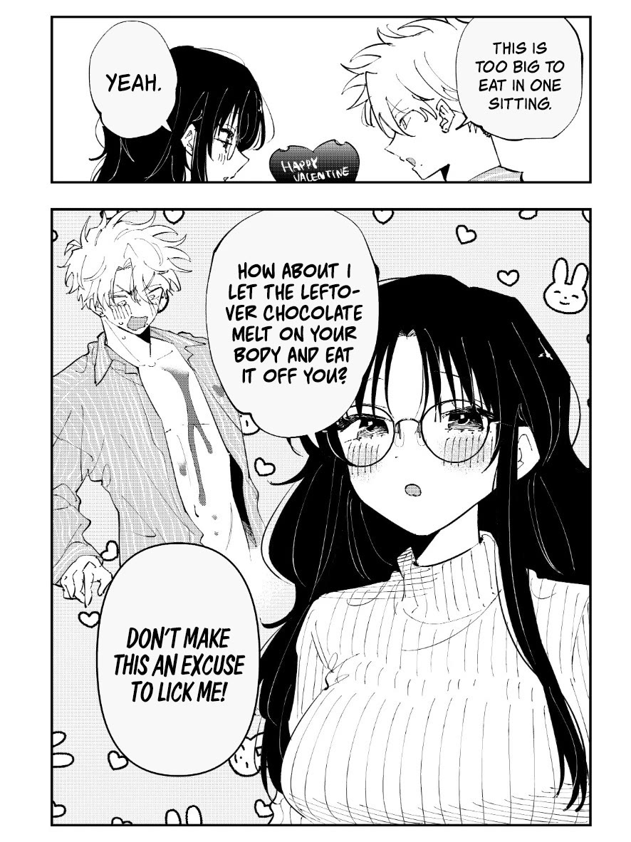 The Person Sitting Next to Me Looking at Me with Perverted Eyes chapter 41.1 page 1