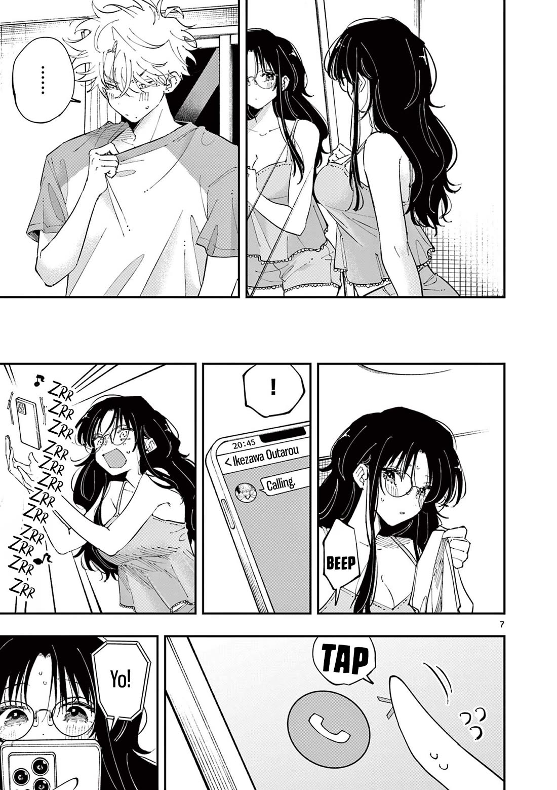 The Person Sitting Next to Me Looking at Me with Perverted Eyes chapter 43 page 7