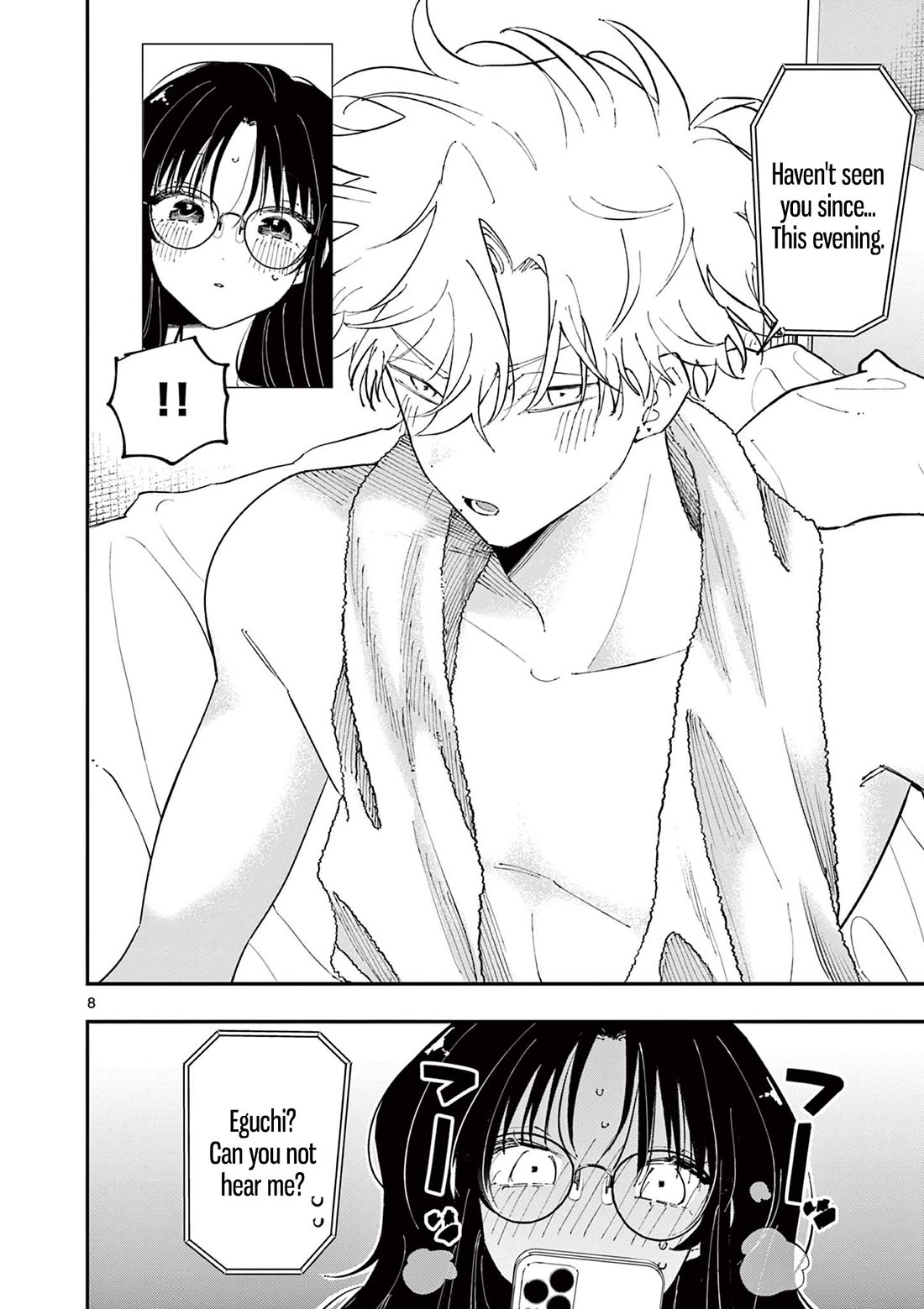 The Person Sitting Next to Me Looking at Me with Perverted Eyes chapter 43 page 8