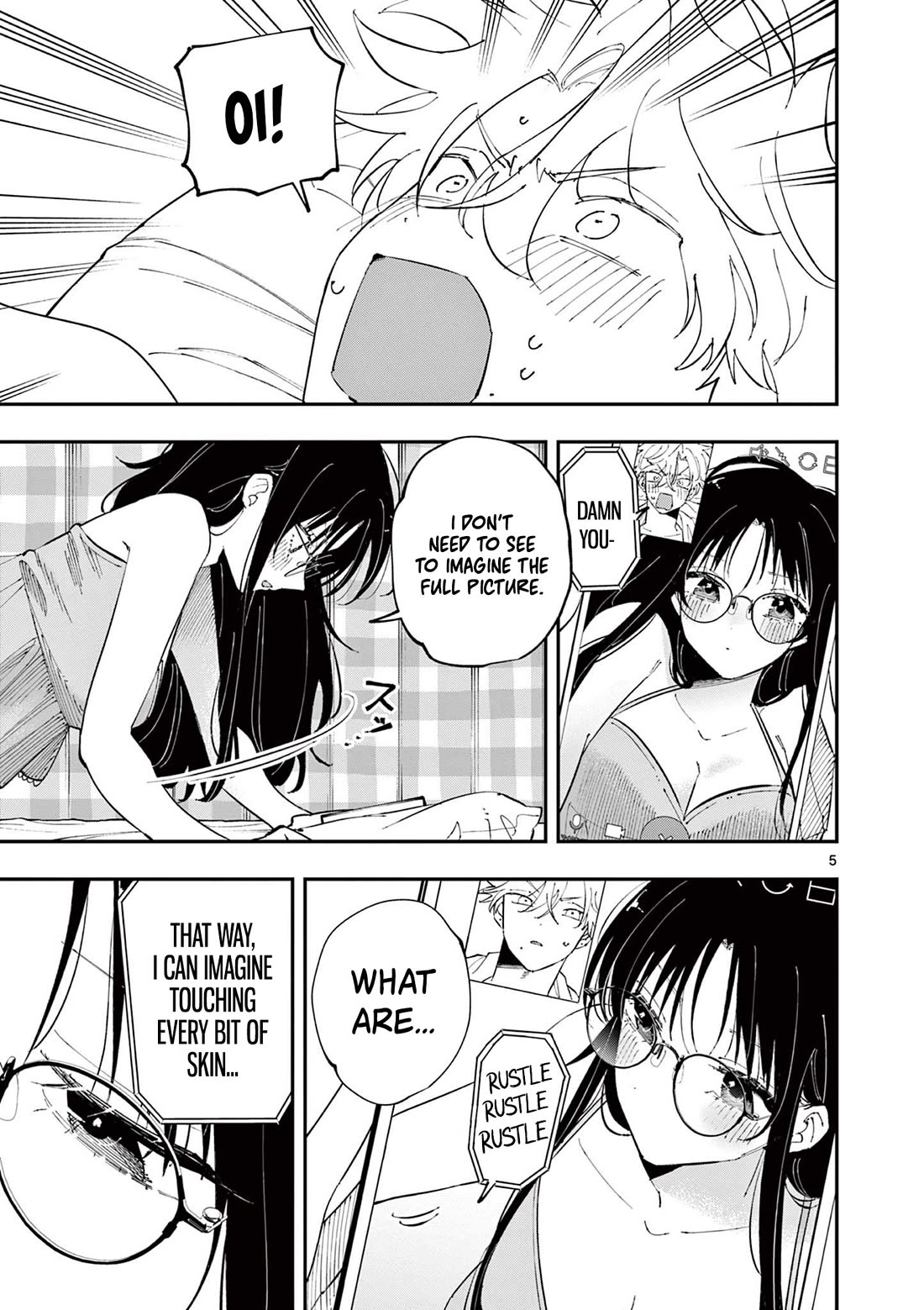 The Person Sitting Next to Me Looking at Me with Perverted Eyes chapter 44 page 5