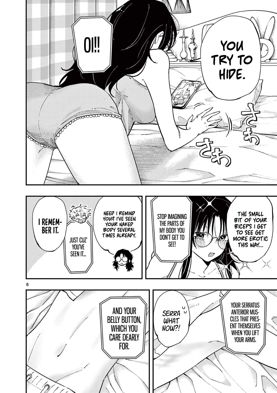 The Person Sitting Next to Me Looking at Me with Perverted Eyes chapter 44 page 6