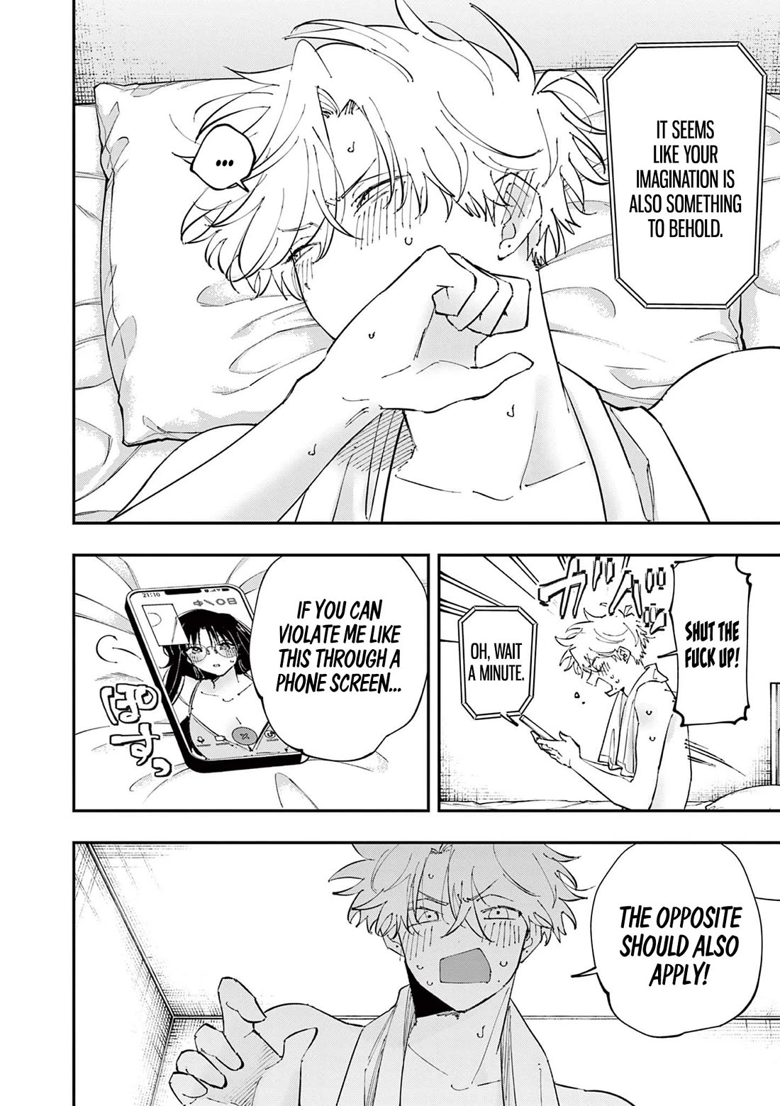 The Person Sitting Next to Me Looking at Me with Perverted Eyes chapter 44 page 8