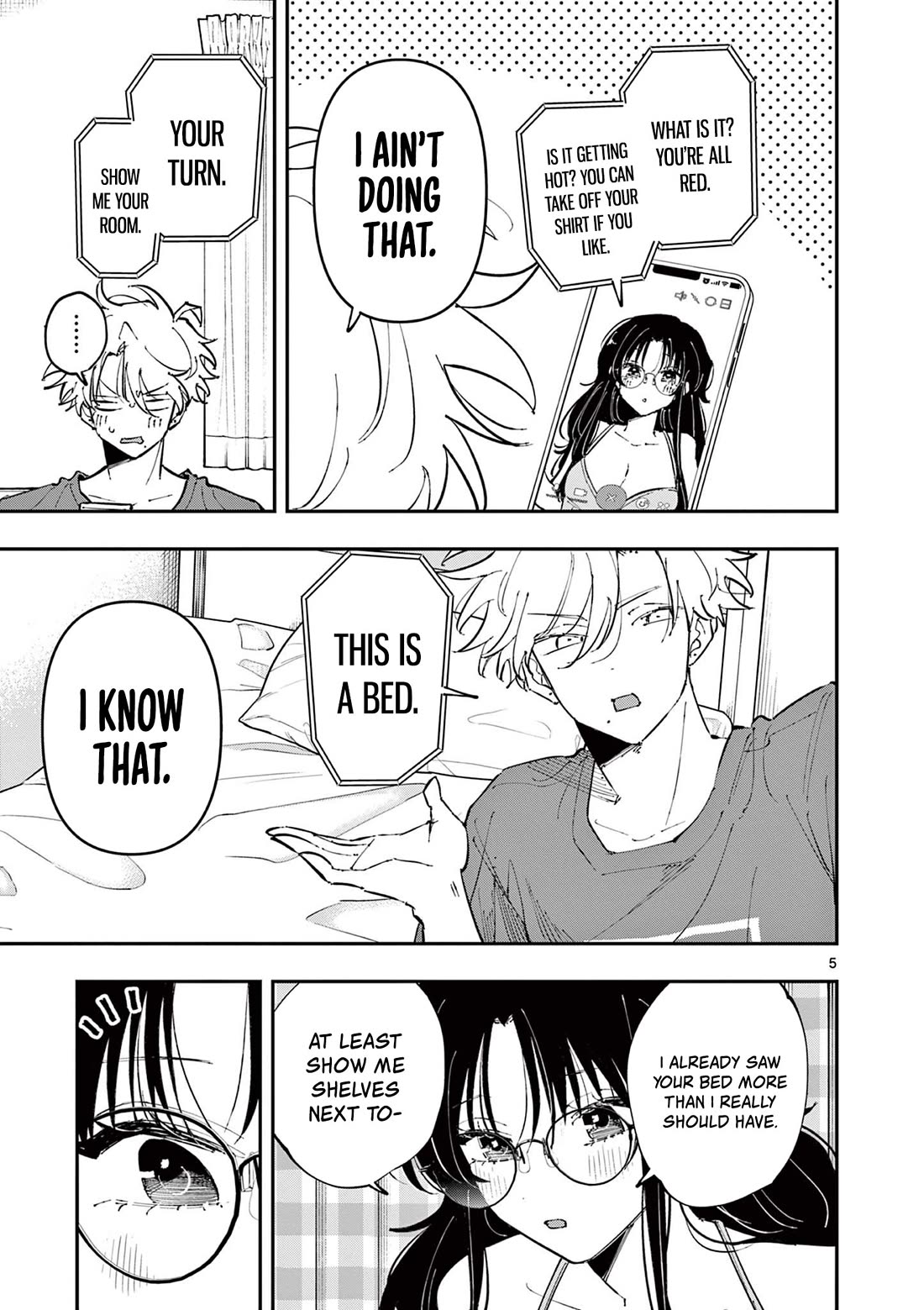 The Person Sitting Next to Me Looking at Me with Perverted Eyes chapter 46 page 5