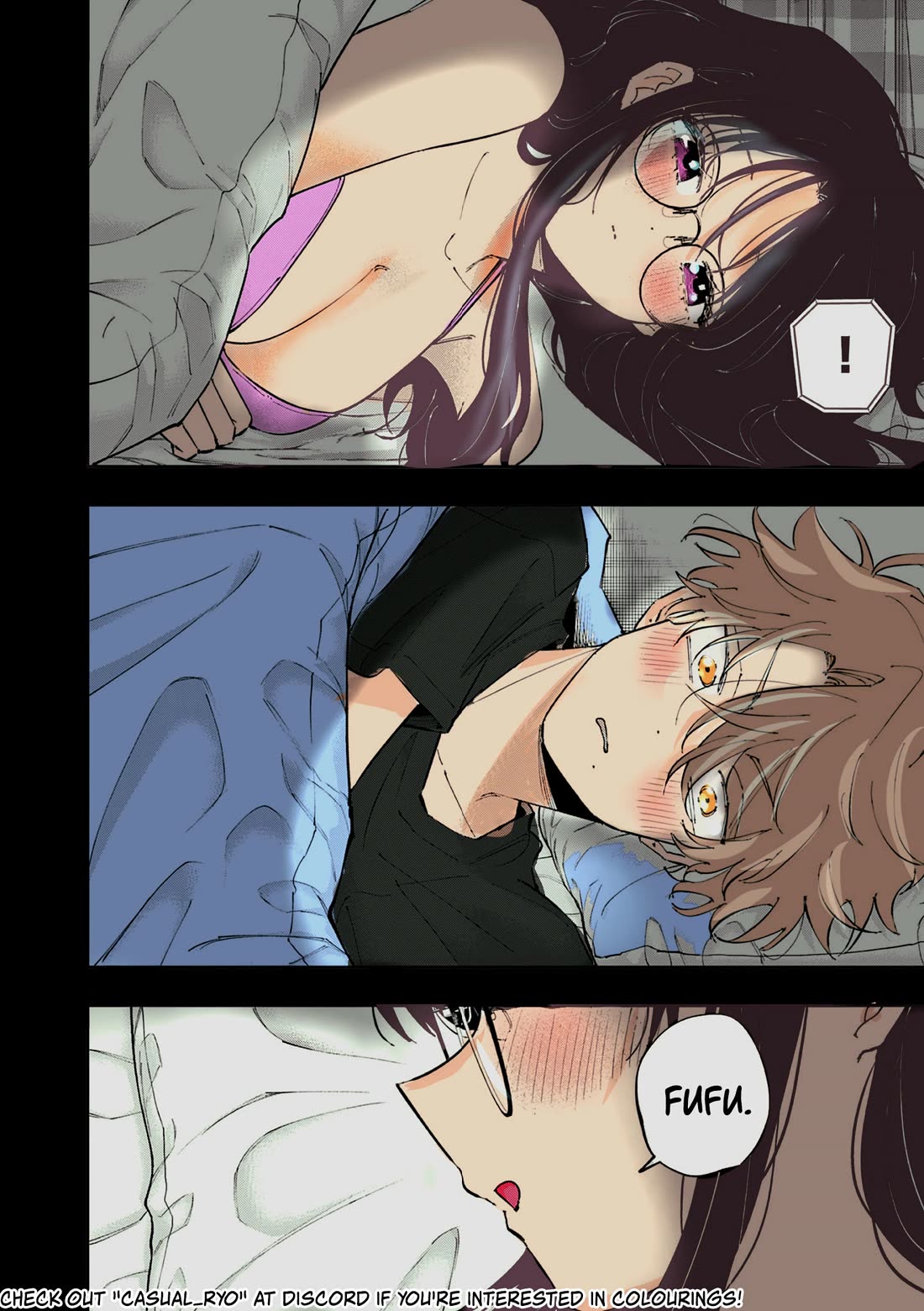 The Person Sitting Next to Me Looking at Me with Perverted Eyes chapter 47 page 12