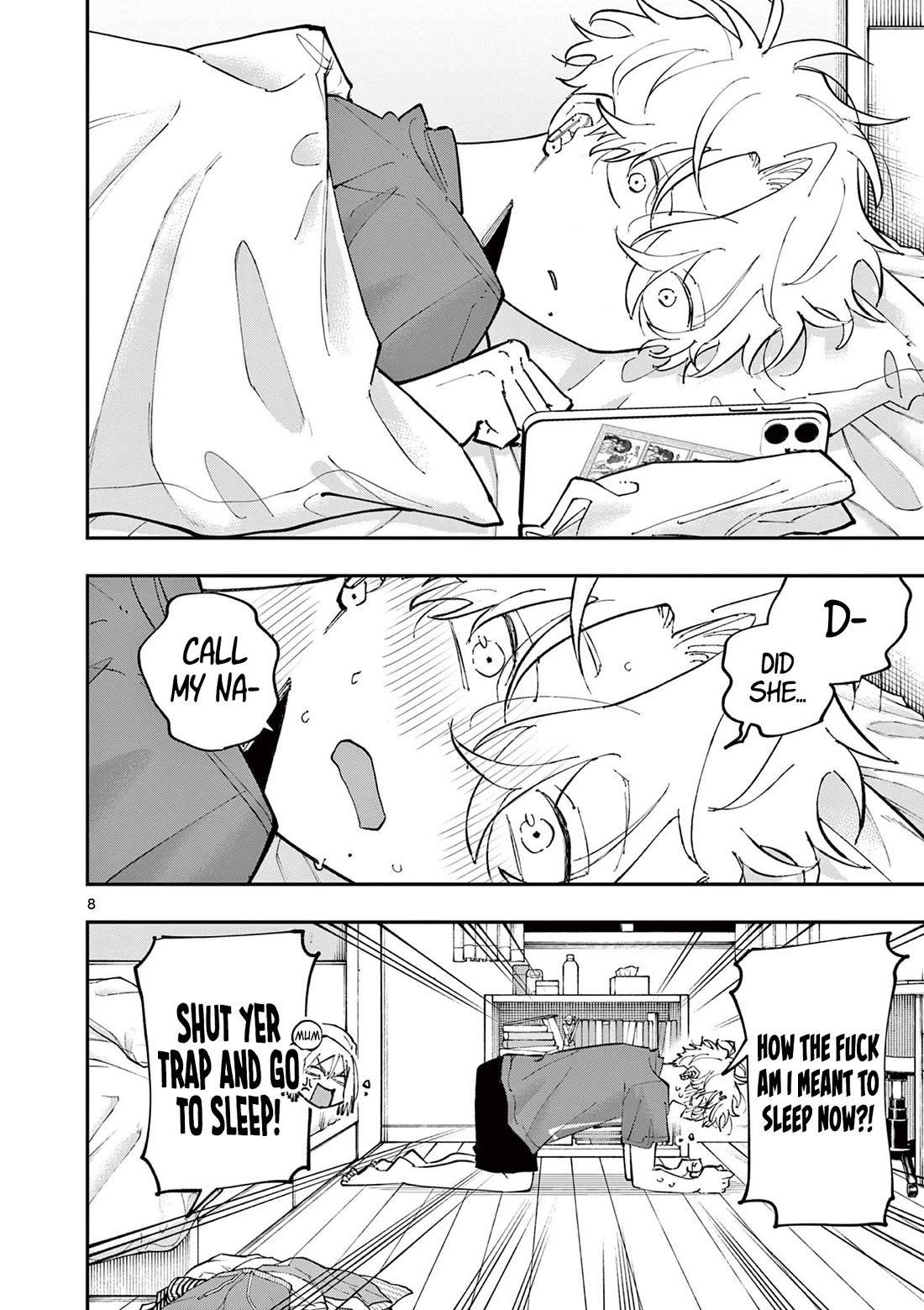 The Person Sitting Next to Me Looking at Me with Perverted Eyes chapter 47 page 8